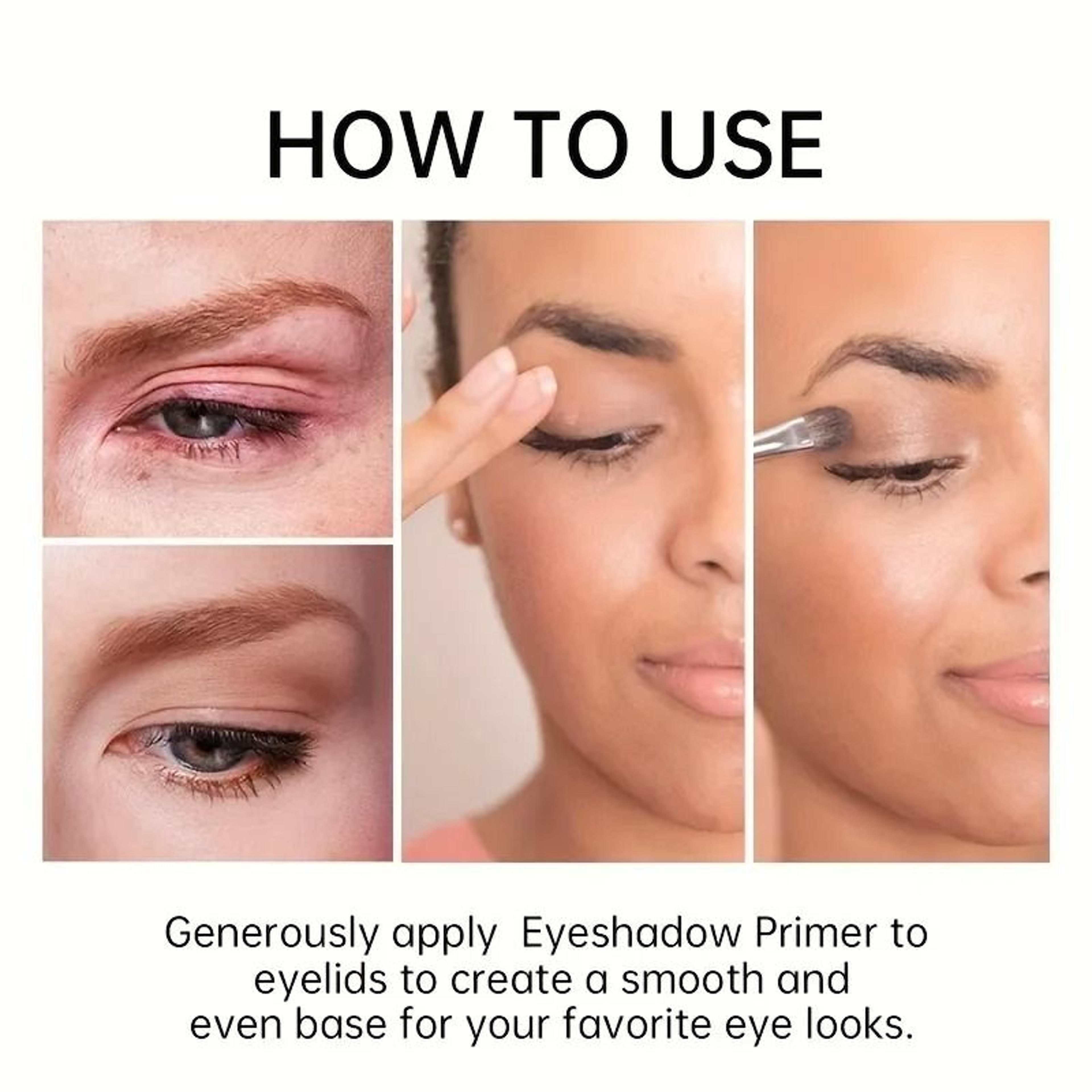 LongLasting Eye Primer  Concealer Cream  HighGloss Perfection  Flawless Coverage 4