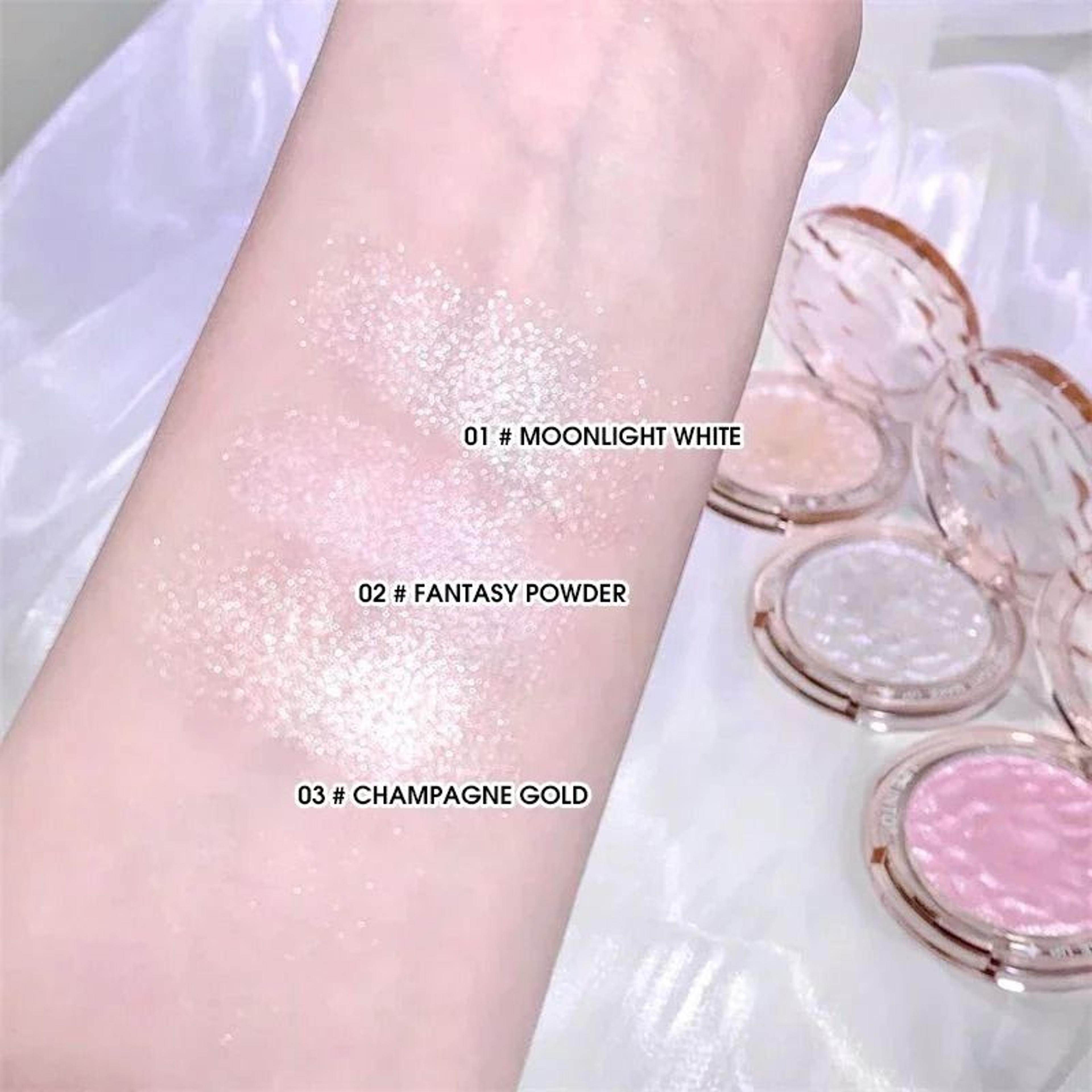 HighGloss Illuminating Palette  Professional Glitter Highlight  Contour Duo 4