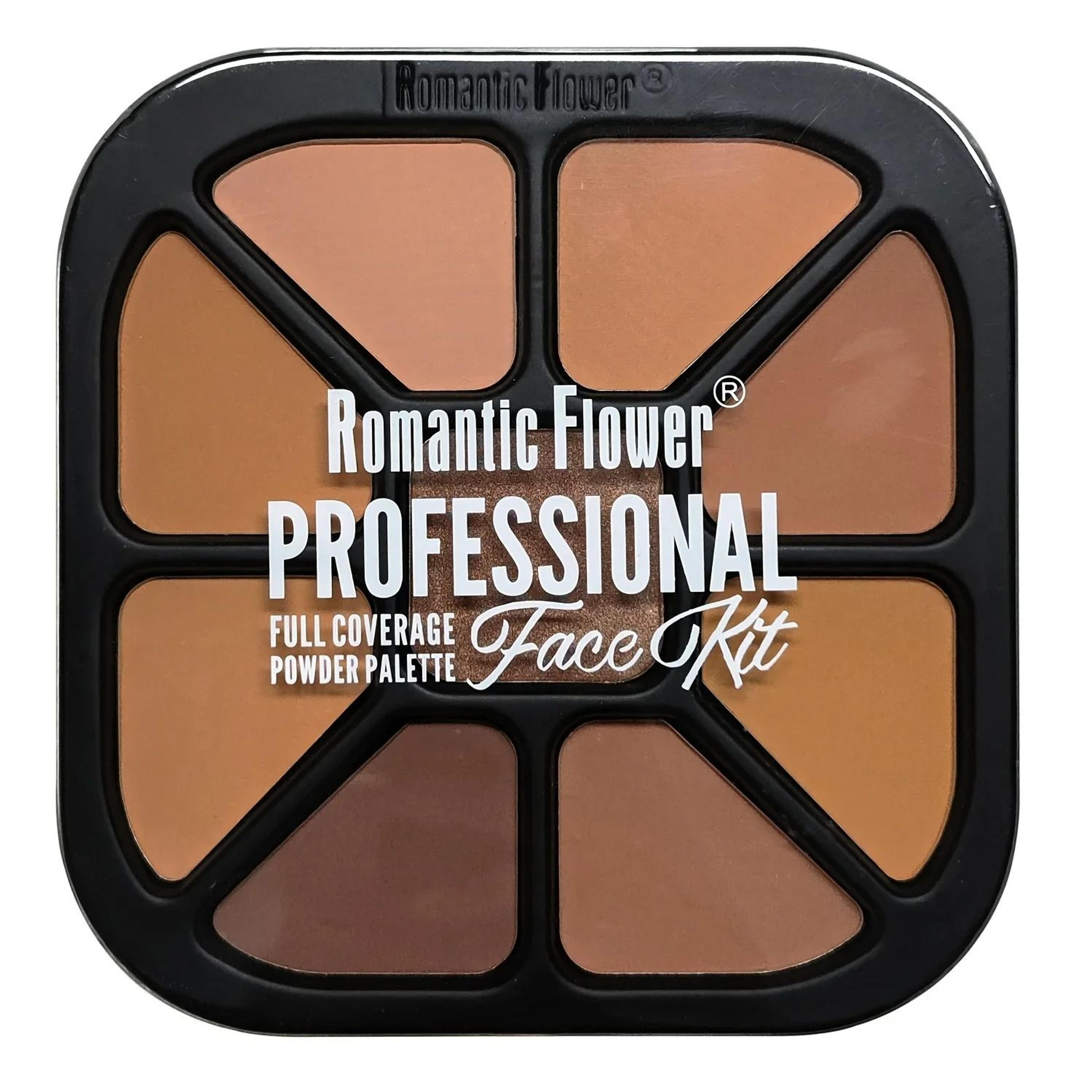 9Color Professional Finishing Powder Palette  Waterproof Matte Highlight  Fixing Collection 4