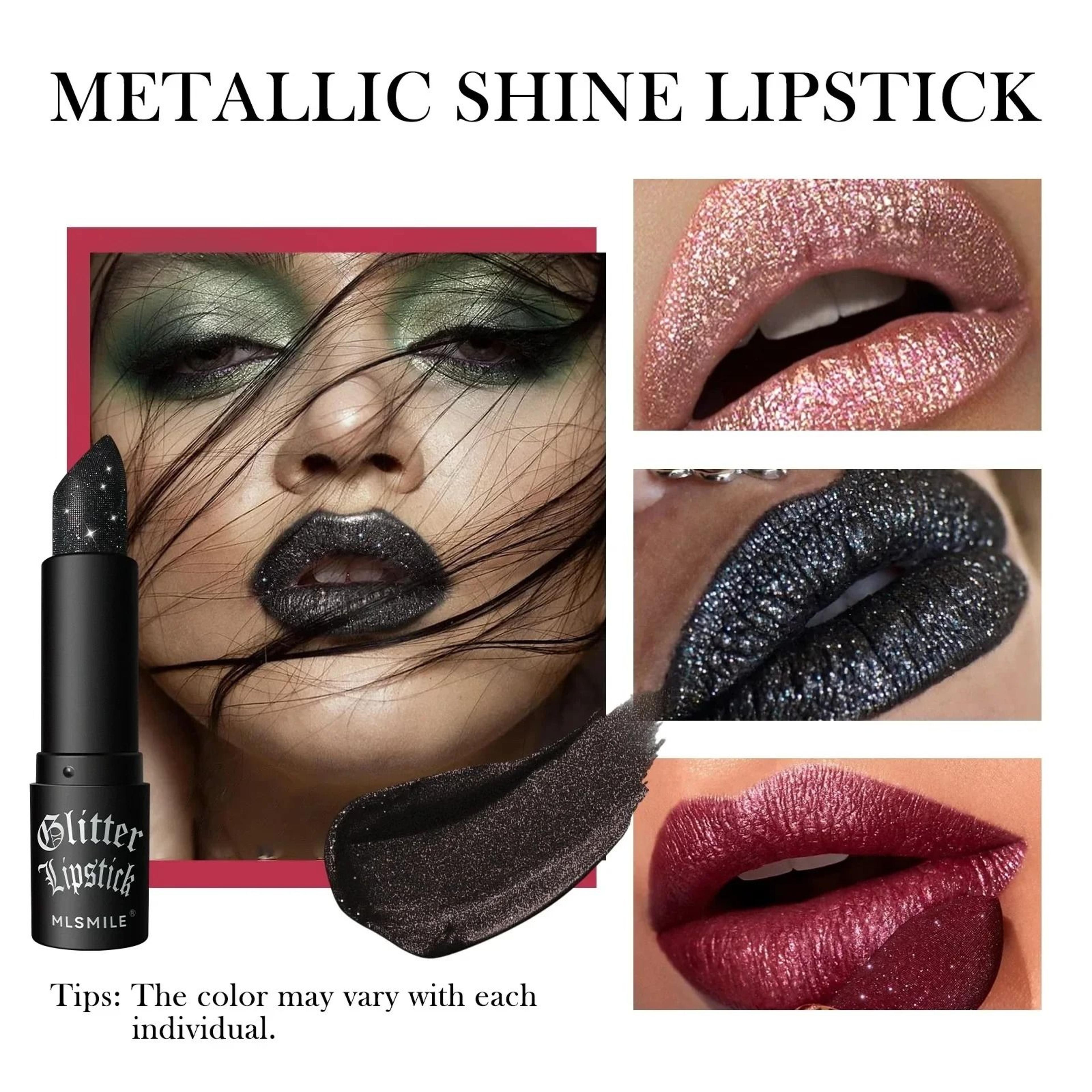 Diamond Shimmer Matte Glitter Lipstick 6