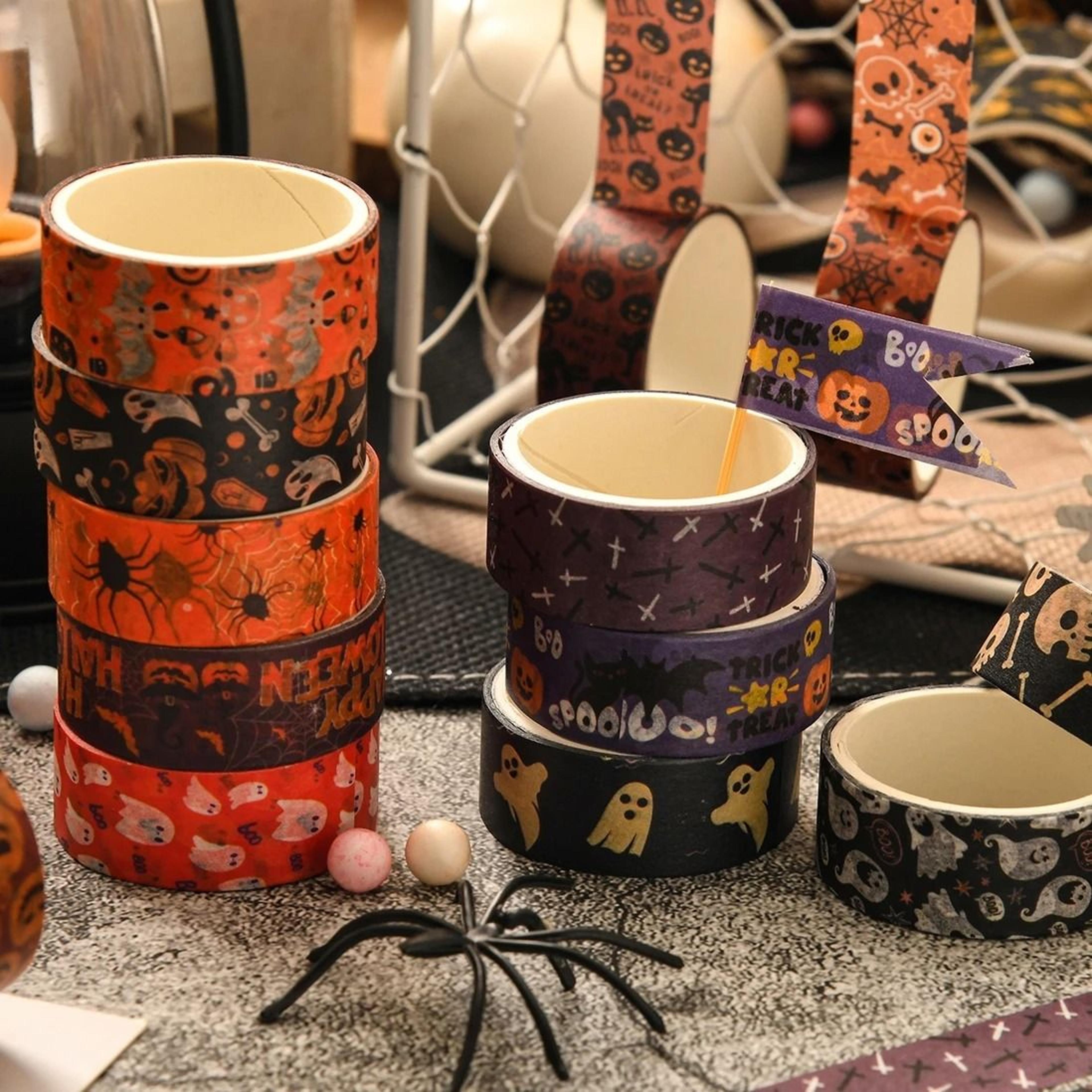 Spooky Season Happy Halloween Washi Tape Set 1