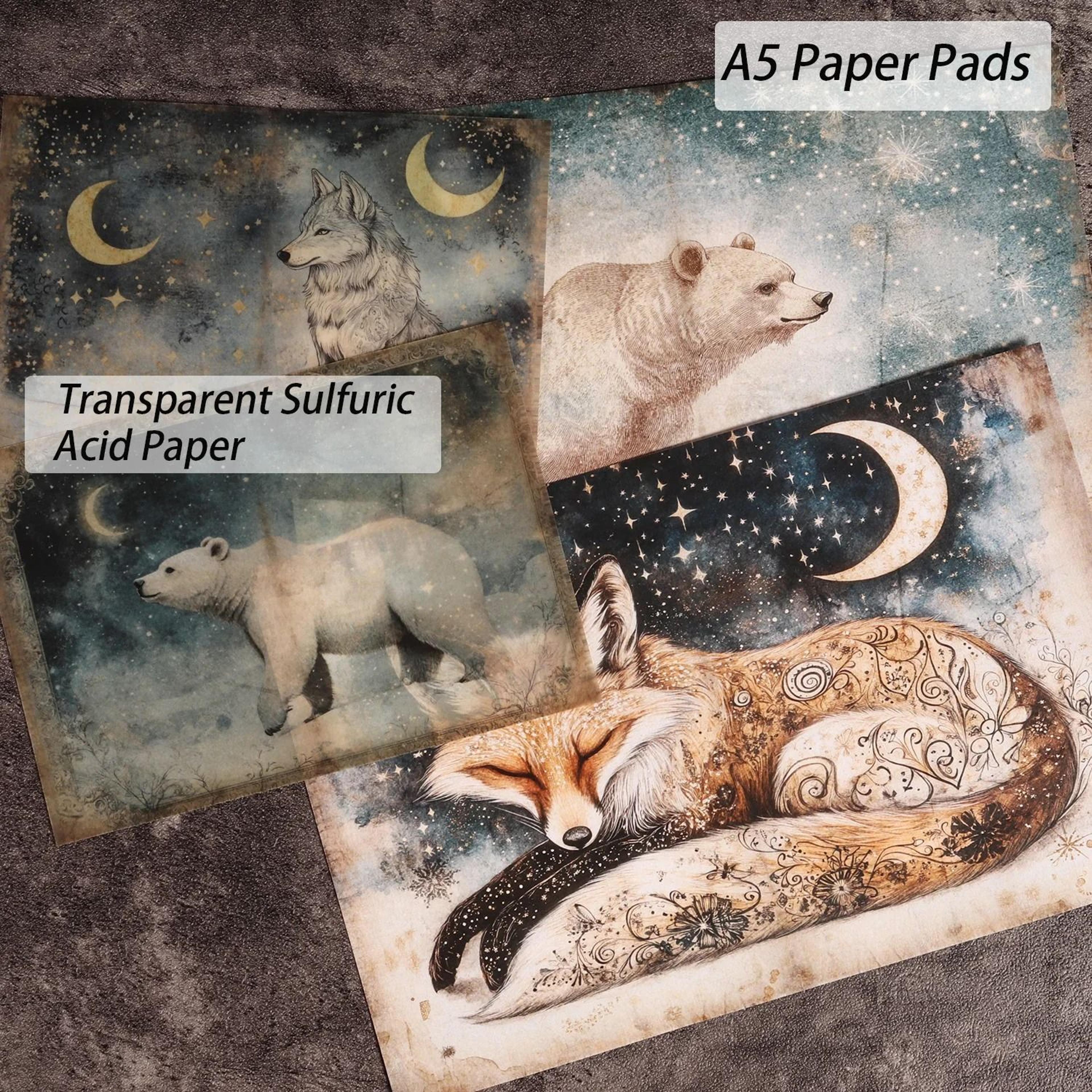 Celestial Astrology  Animal DIY Scrapbook Kit 5