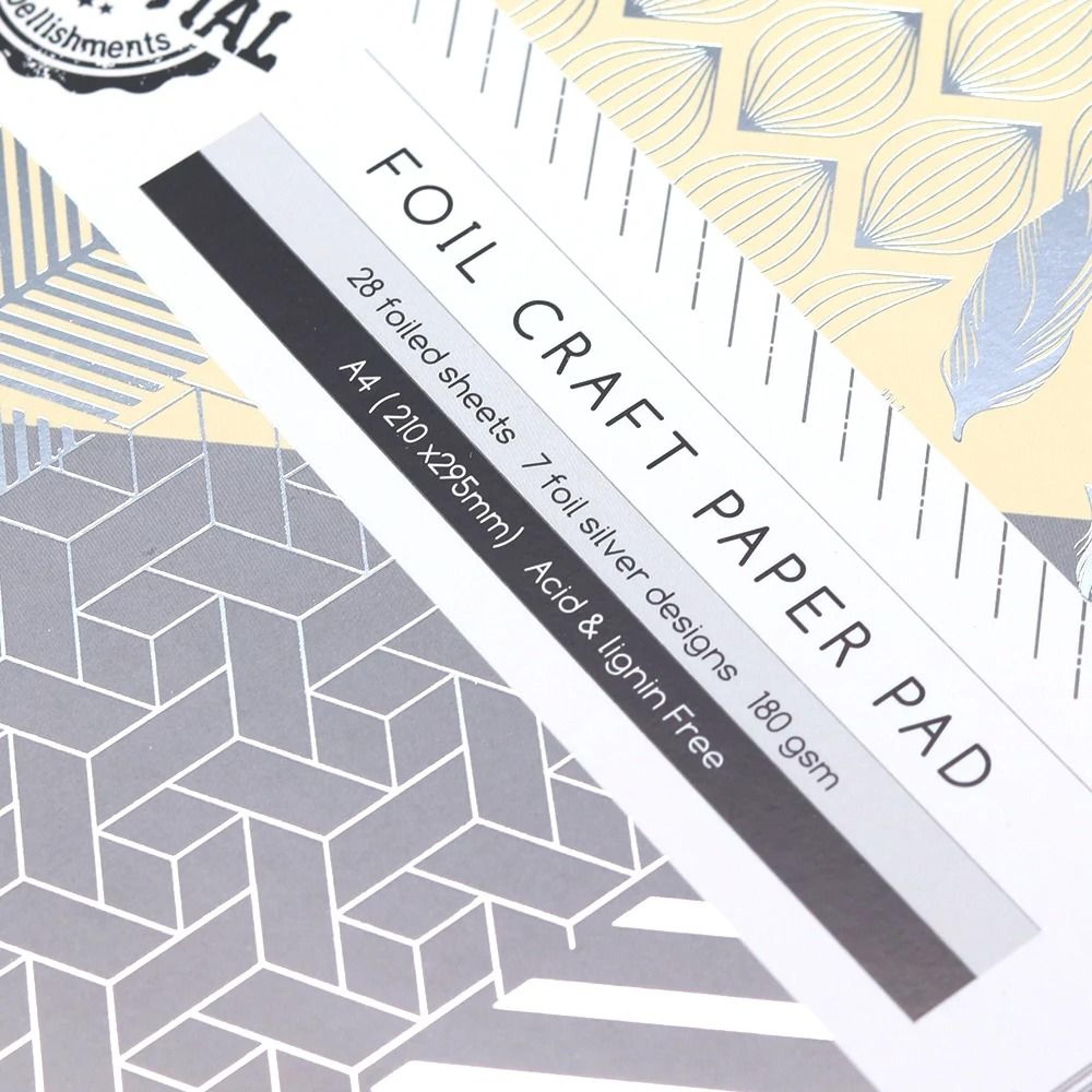 Shimmer  Shine Premium Foil Scrapbooking Paper Pack 6