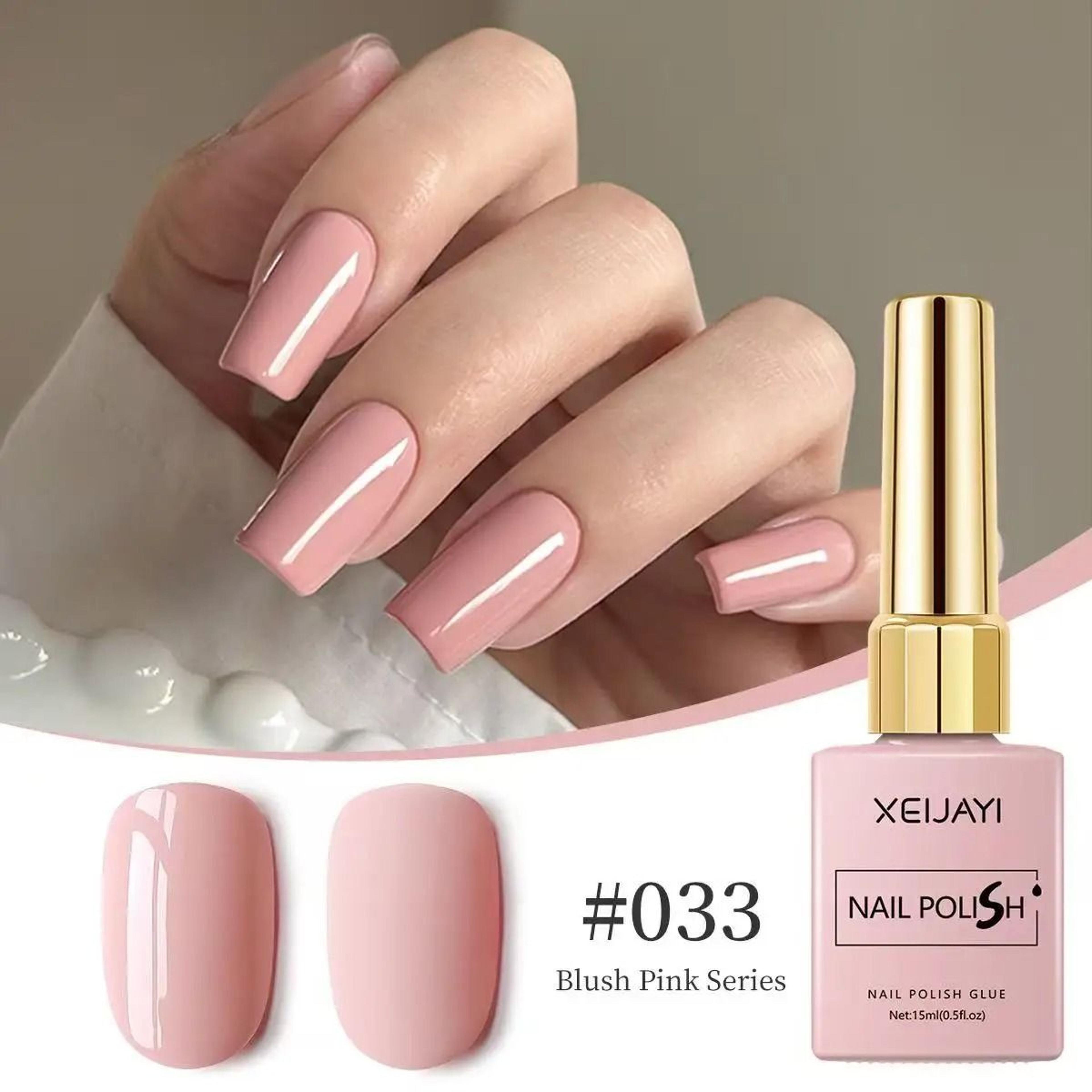 LongLasting Pink Gel Nail Polish 7