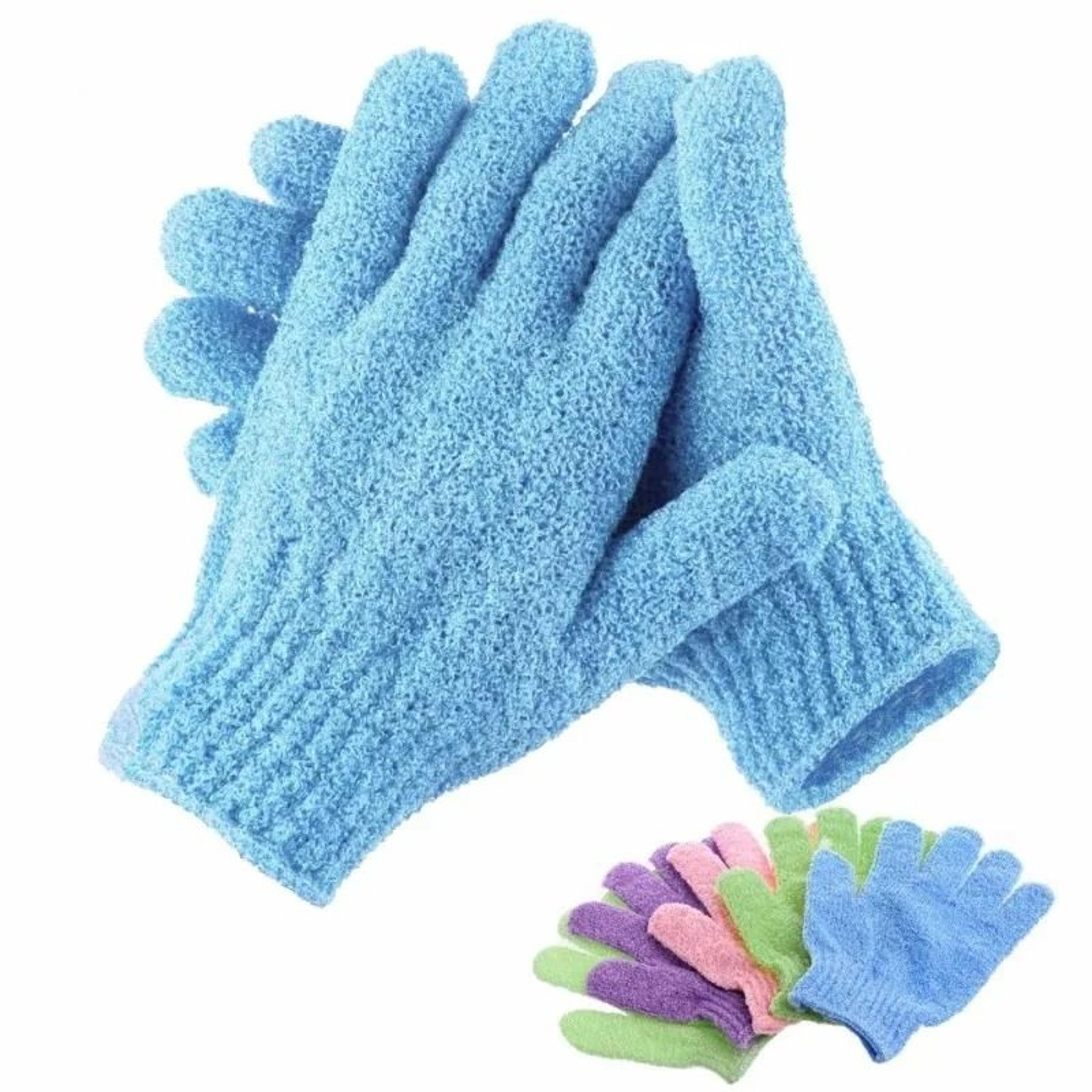 DualAction Exfoliating  Smoothing Bath Mitts 4