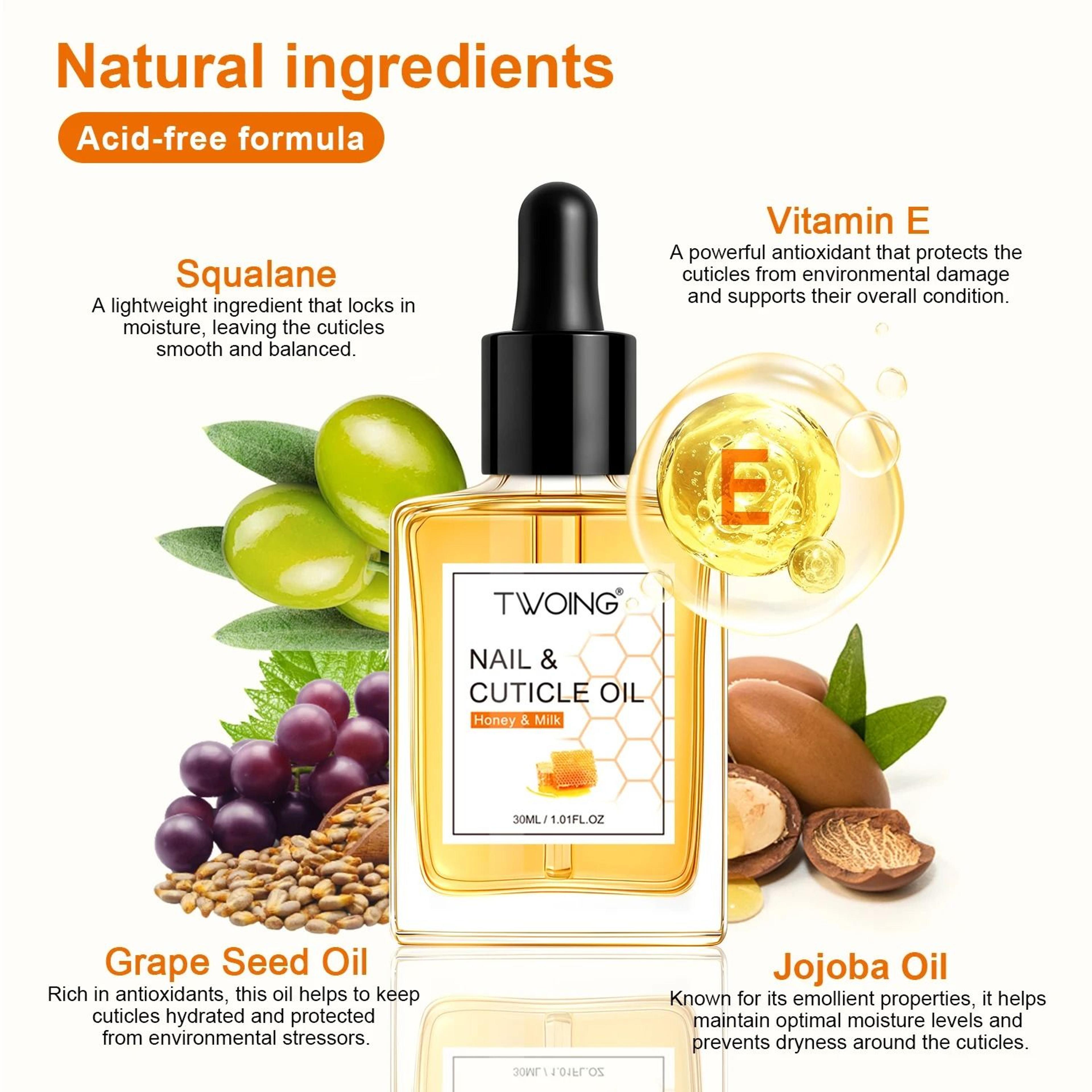 Honey Milk Cuticle  Nail Nutrition Oil 4