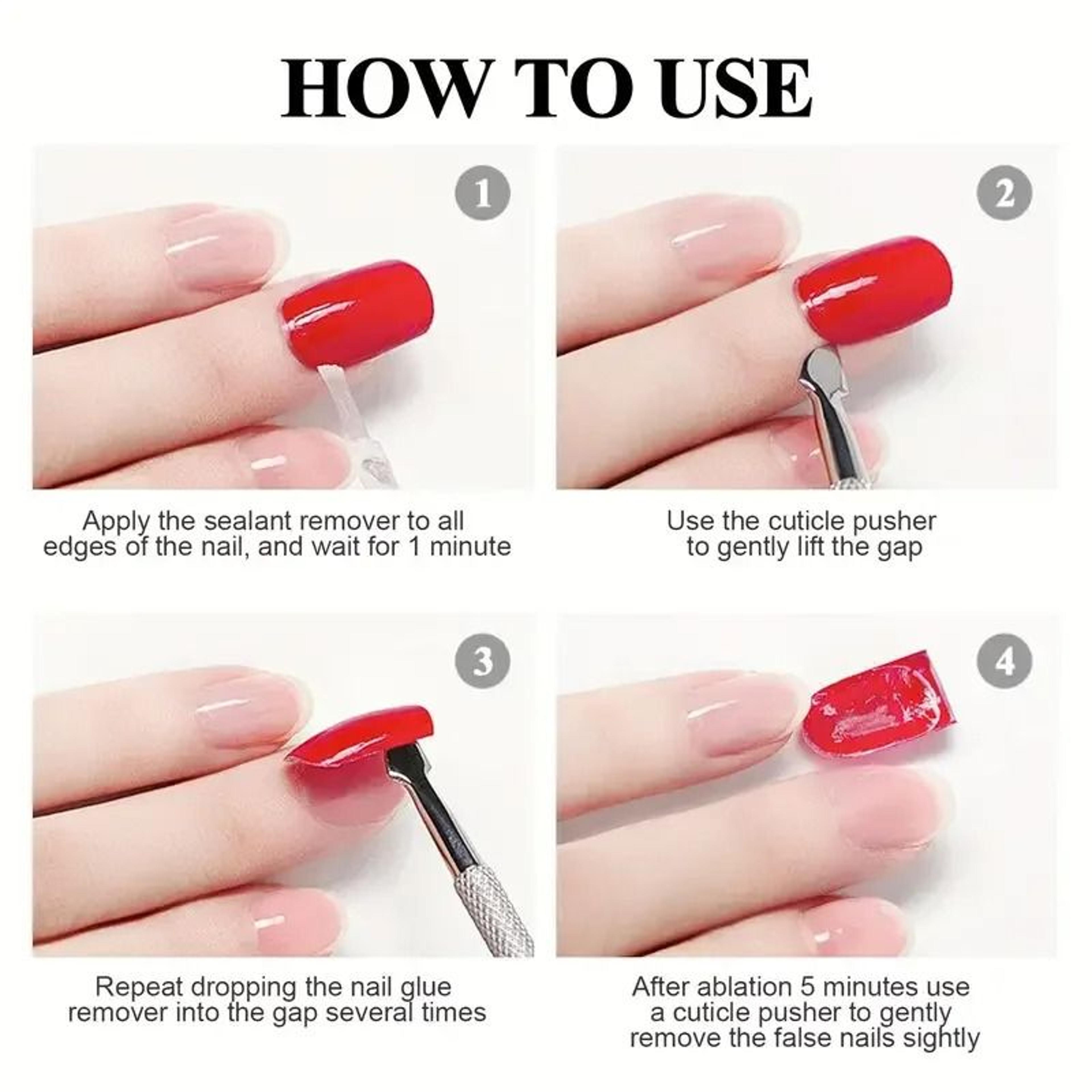 Dual Glue  Adhesive Remover Set 4