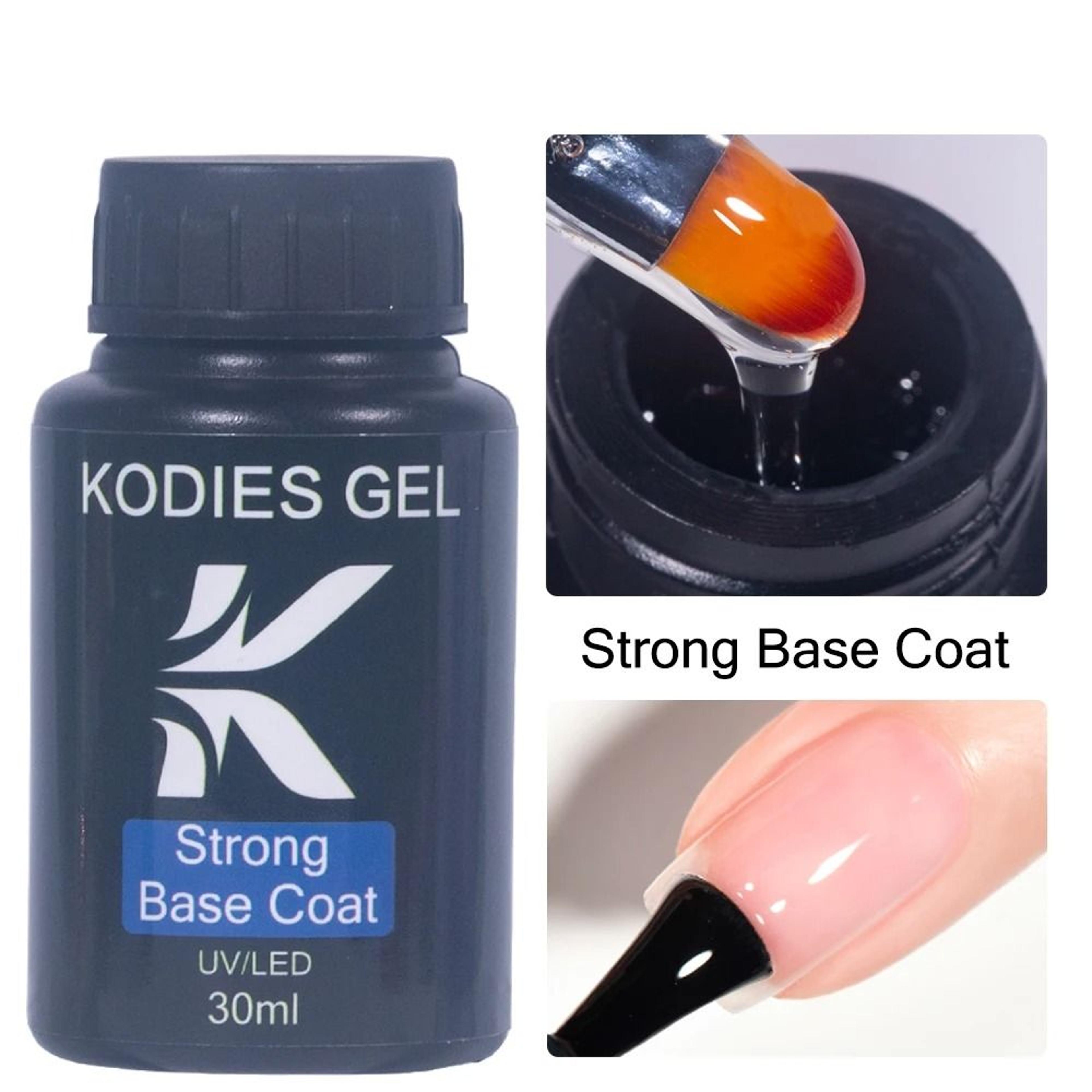30ml Professional Rubber Base And Finishing Gel Collection 6