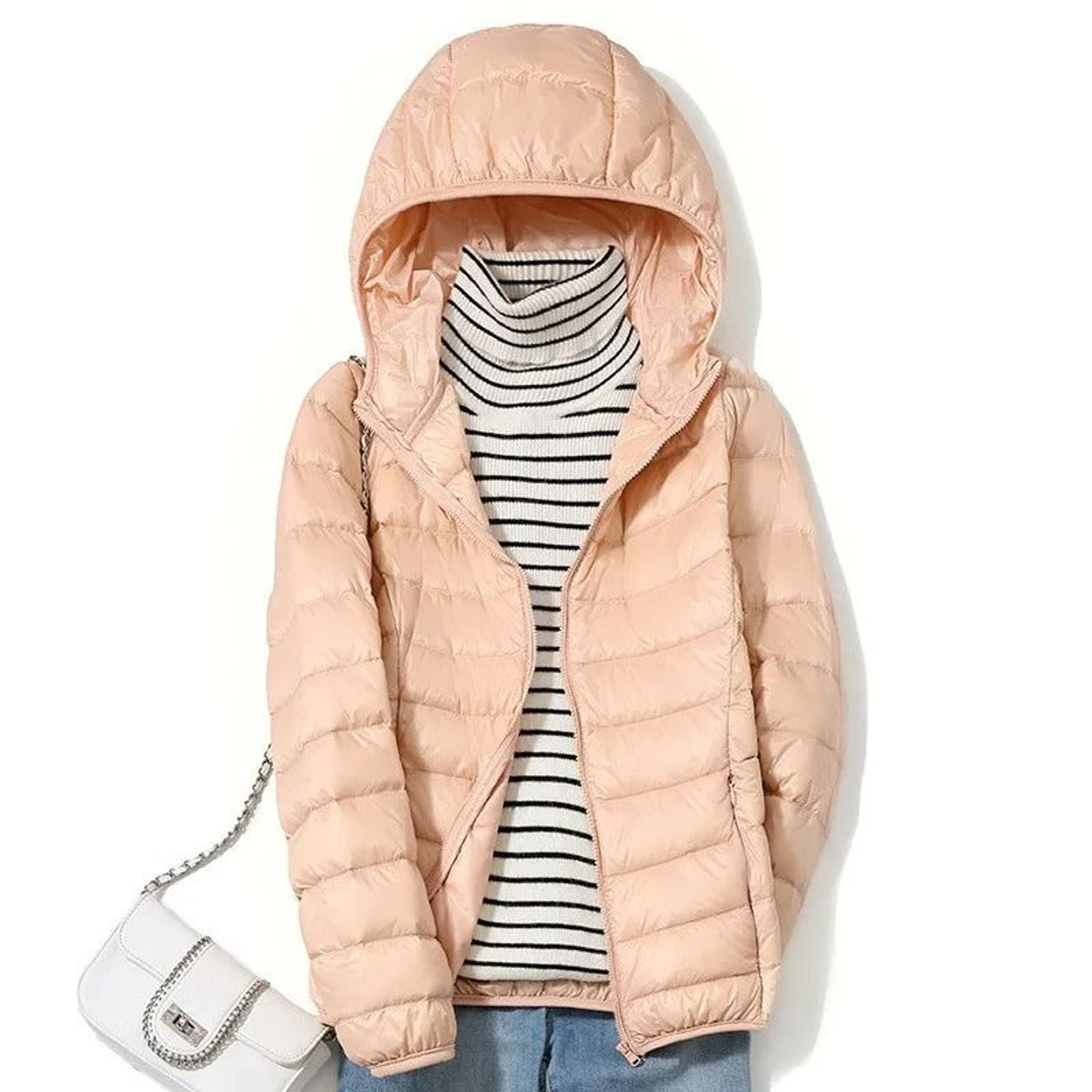Womens Sweet Style Ultralight Packable Puffer 4