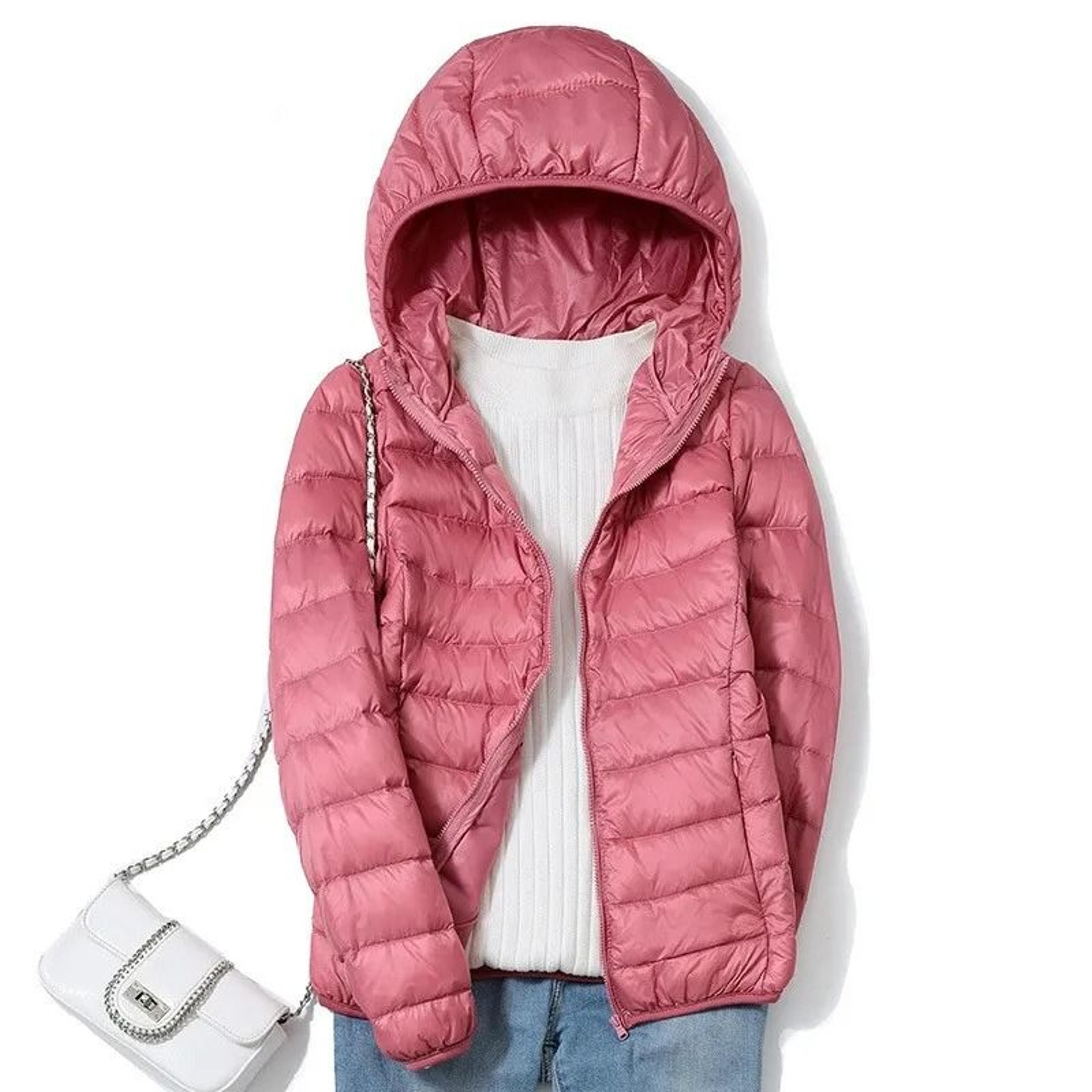 Womens Sweet Style Ultralight Packable Puffer 5