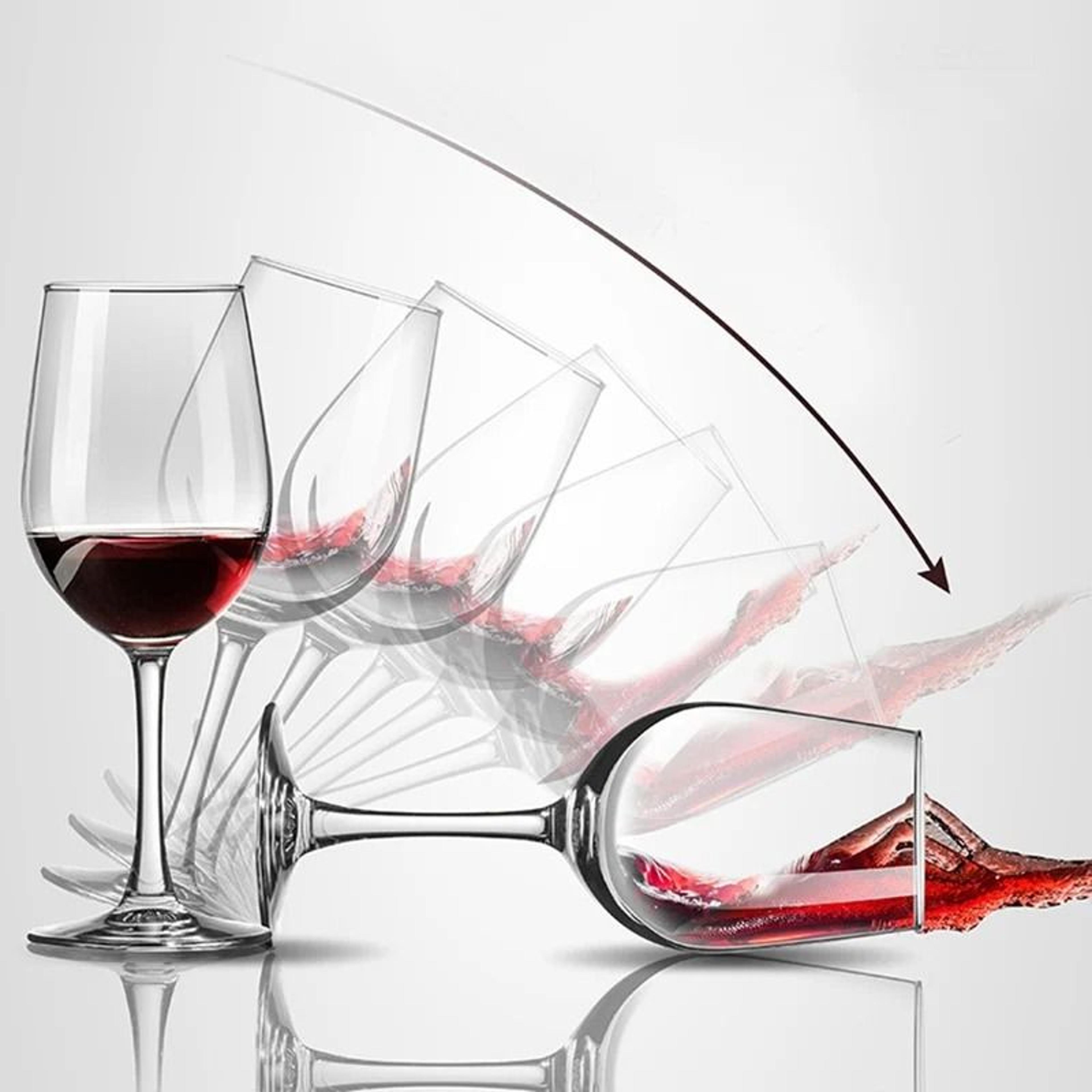 Luxurious EuropeanStyle Red Wine Goblet Set 3