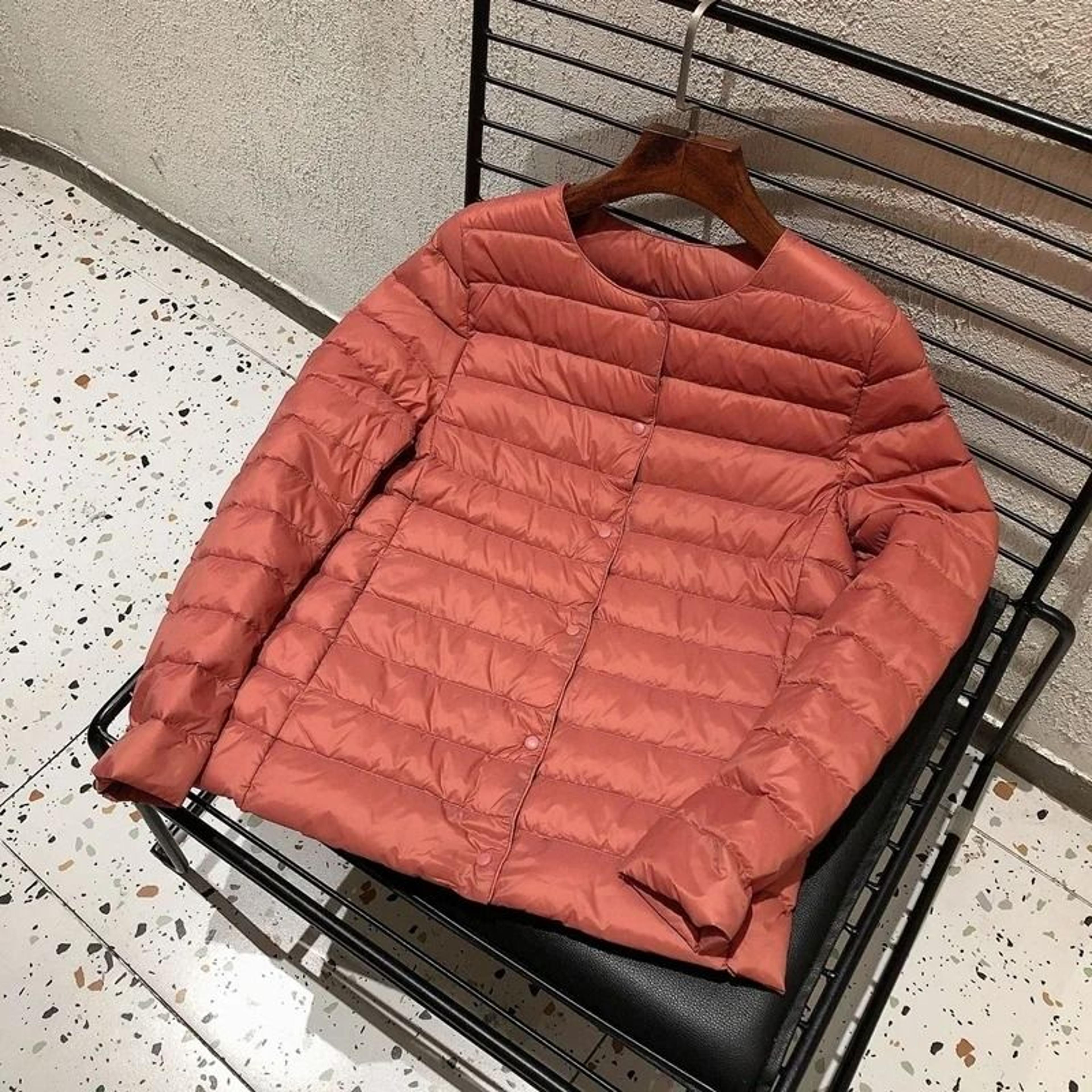 Womens Ultralight Collarless Puffer Jacket 13