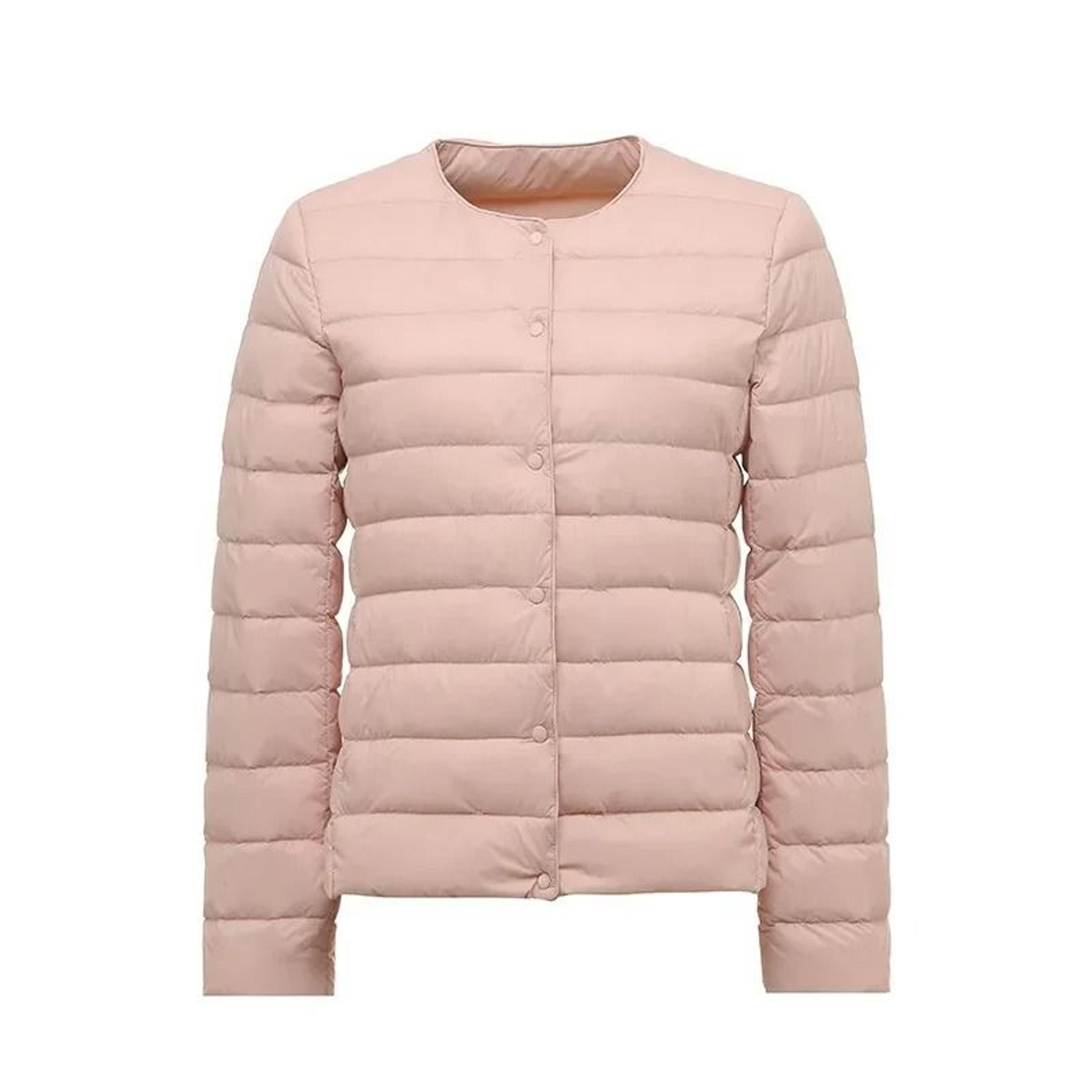 Womens Ultralight Collarless Puffer Jacket 19