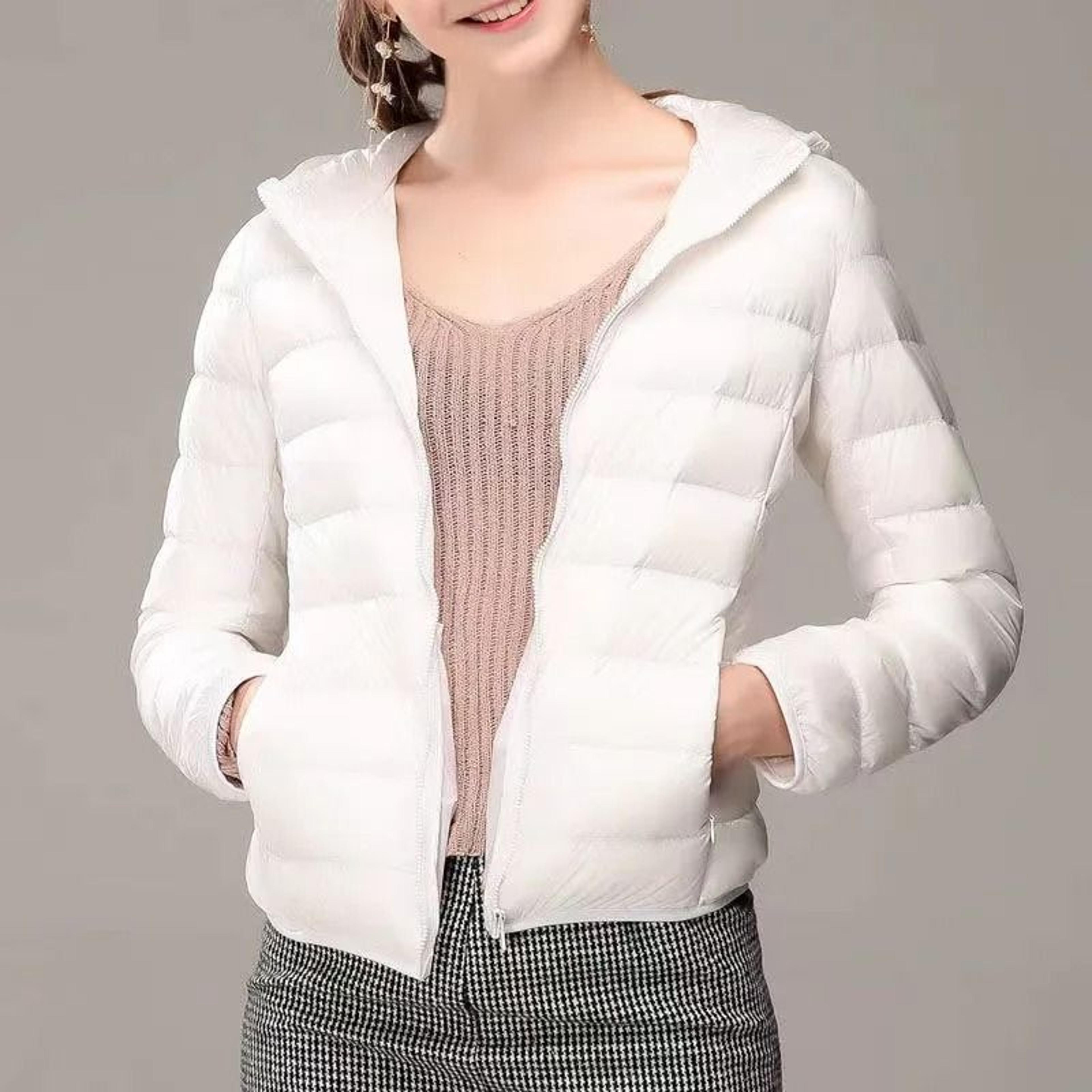 Womens UltraLight Hooded Puffer  Transitional Winter Down Jacket 9