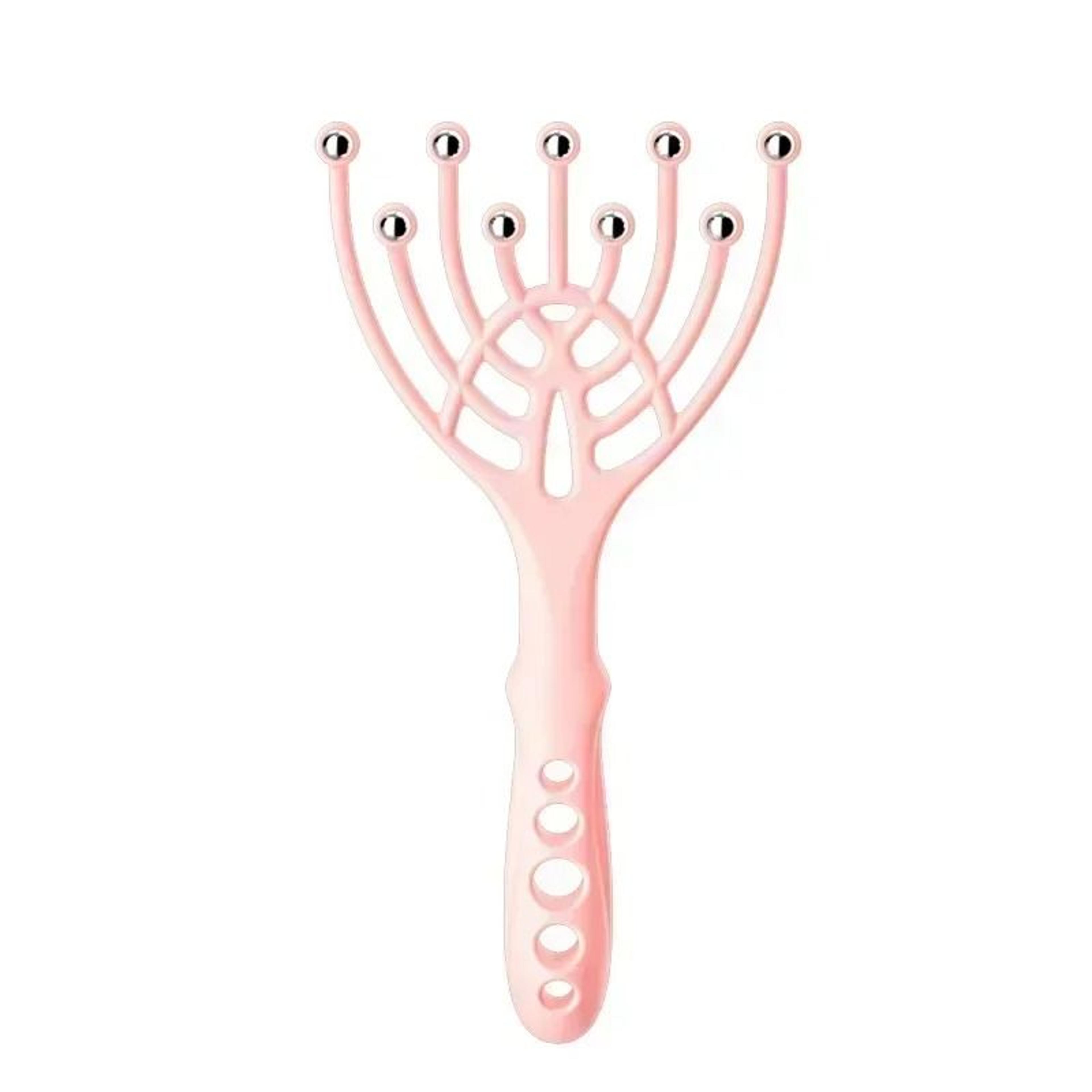 Steel Ball Scalp  Neck Roller  MultiPoint FiveFinger Stress Relief Tool 7