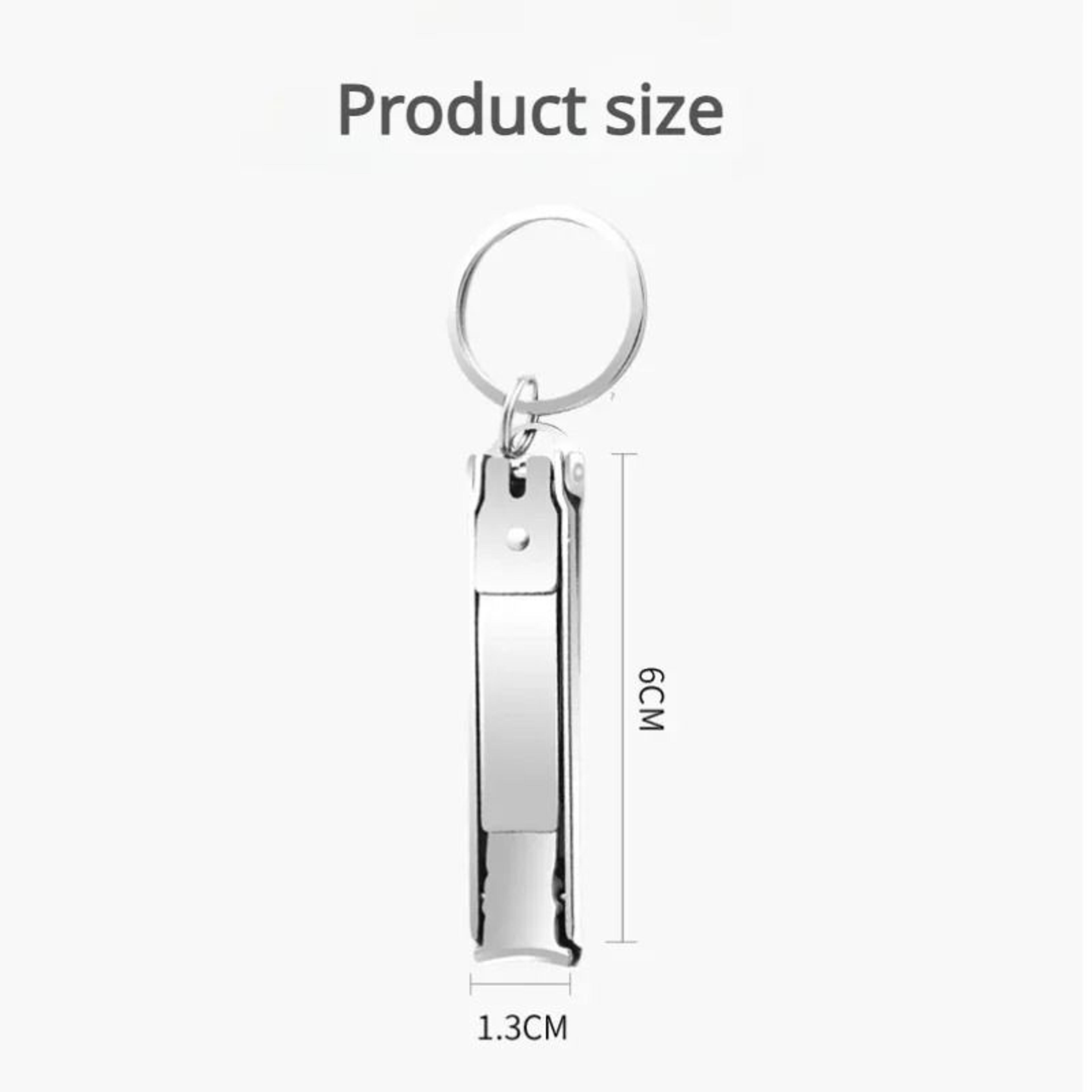UltraThin Foldable Nail Clipper  Portable Stainless Steel Precision Tool 4