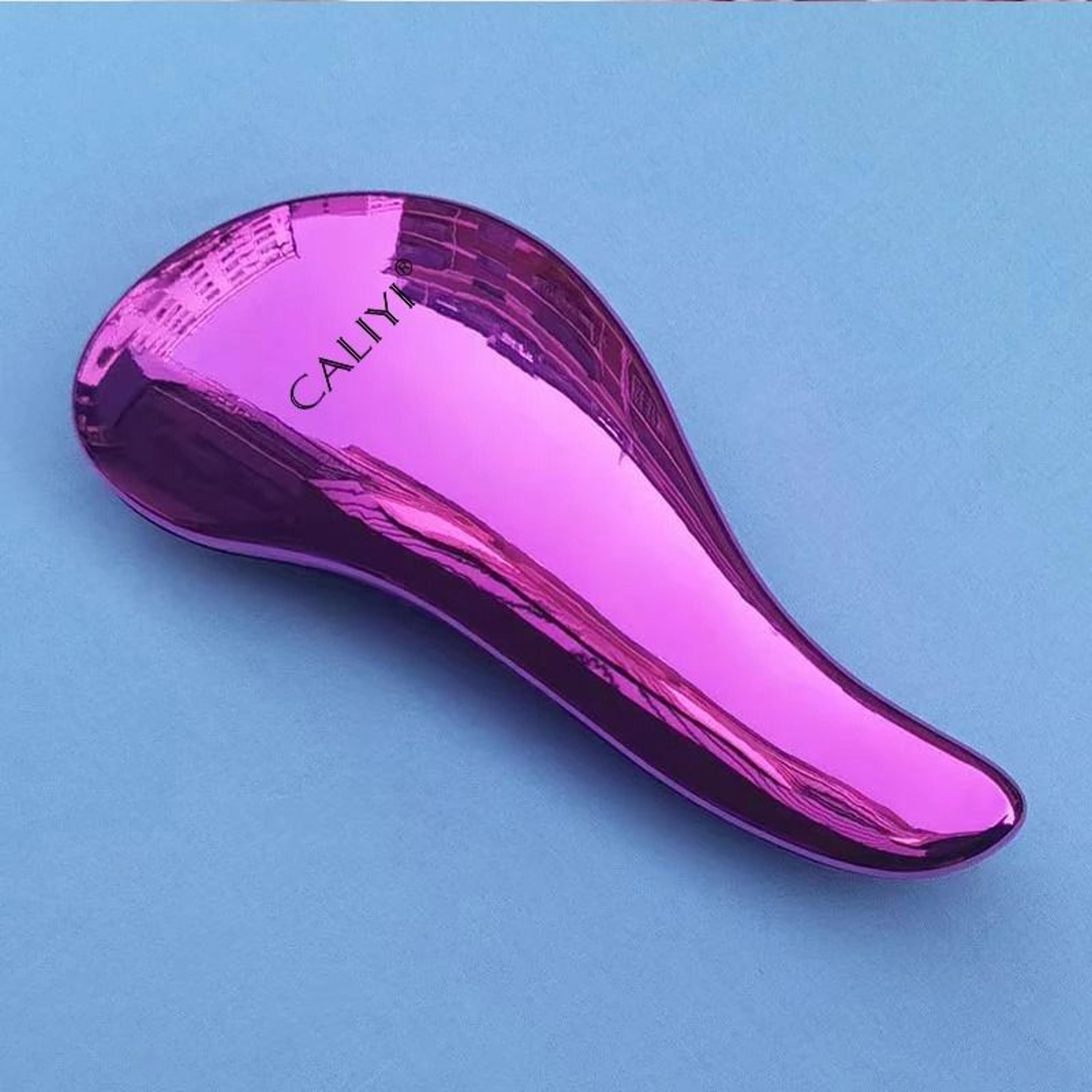 Smooth Detangling Paddle Brush  Professional MangoContour Massage Brush 8