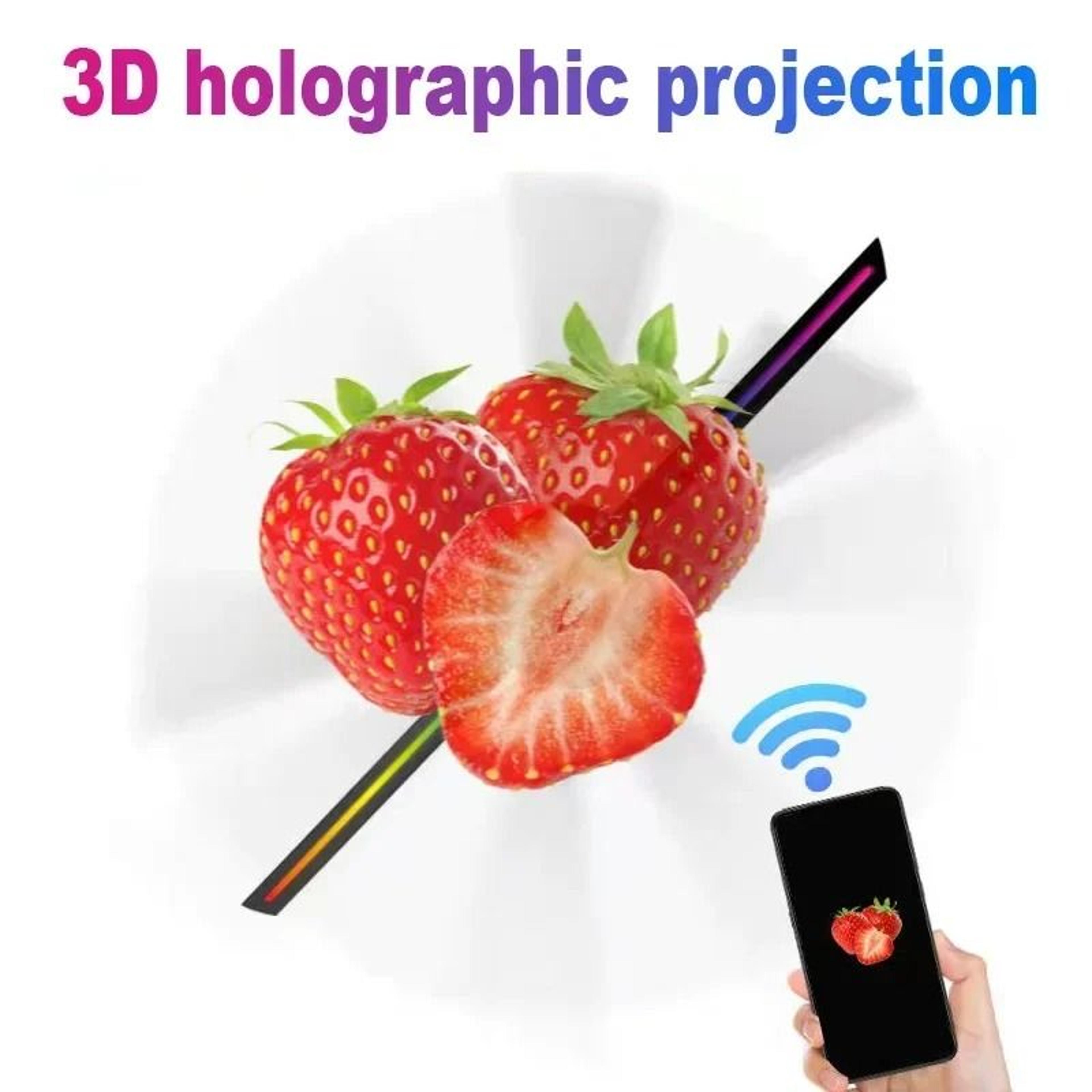 Elite 3D HD Holographic Fan Projector 4