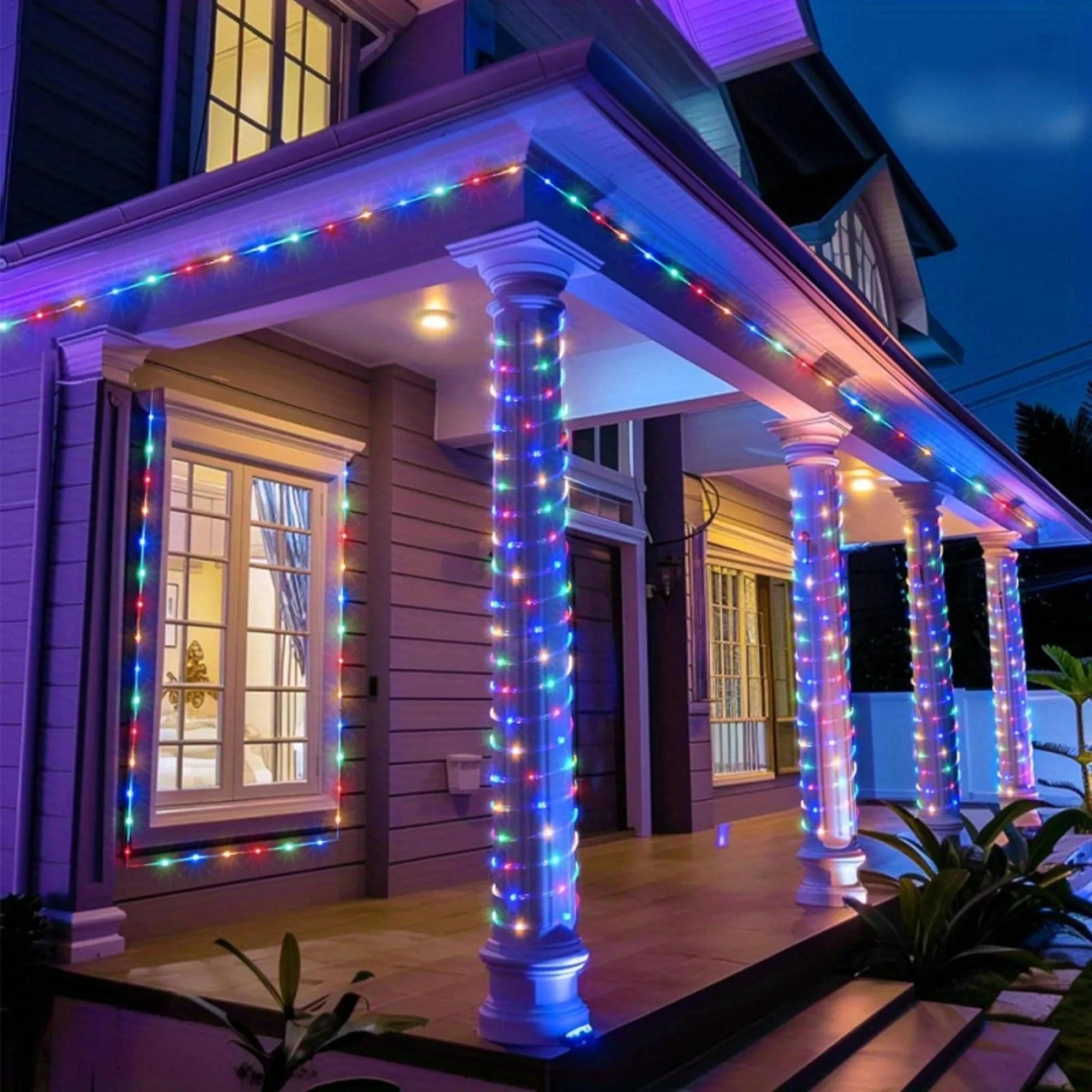 Solar Powered Pipe Fairy String Lights 0