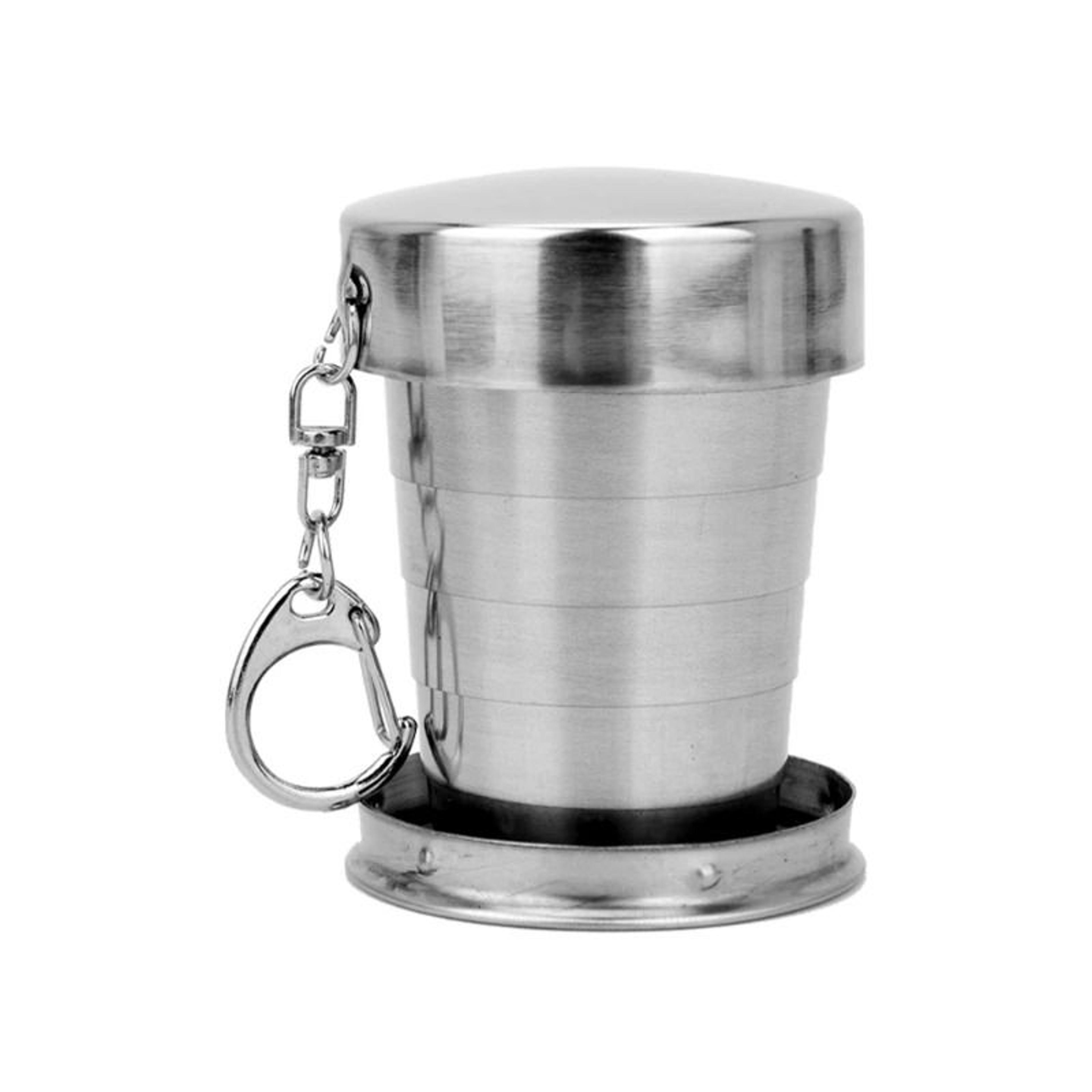 Stainless Steel Portable Telescopic Folding Cup 1