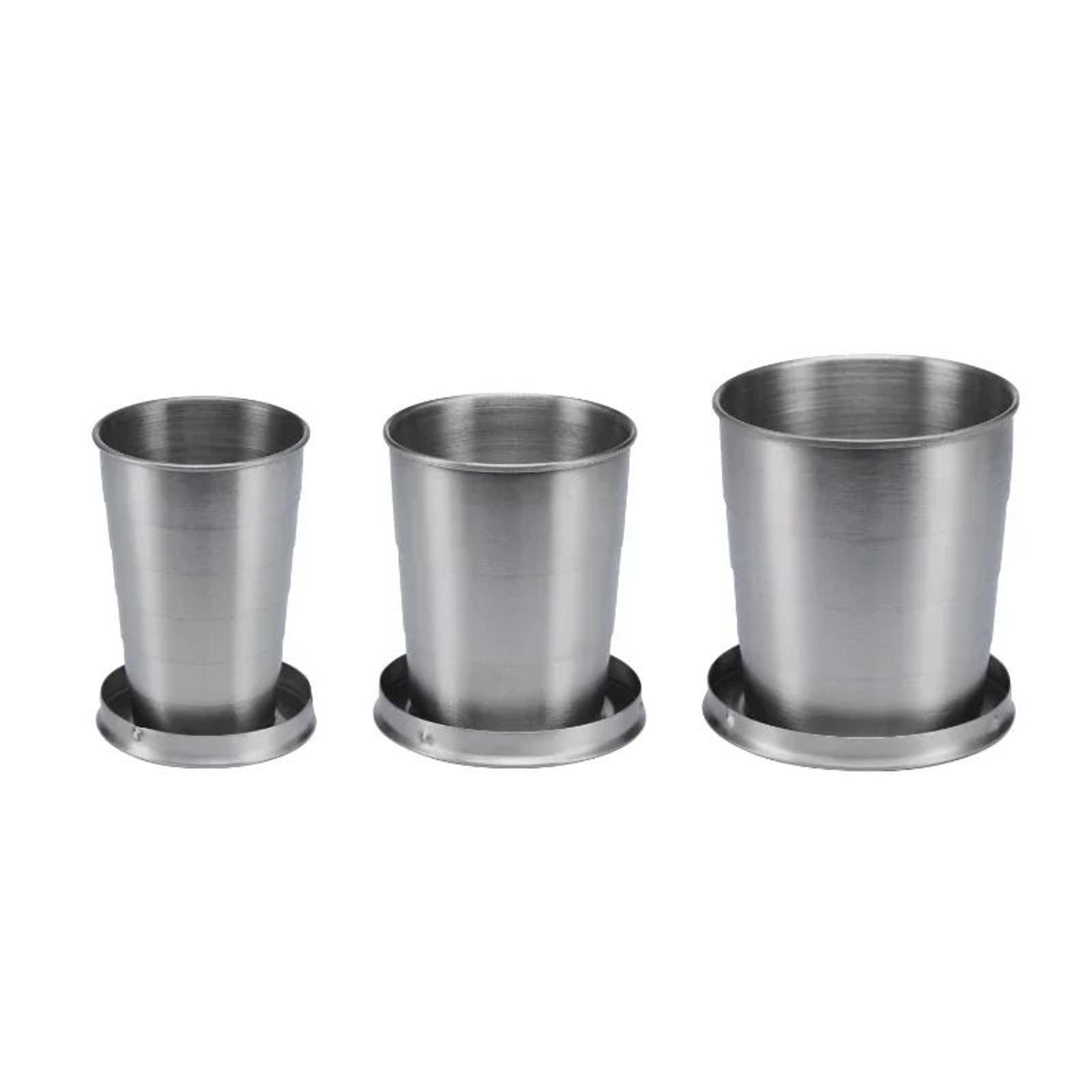 Stainless Steel Portable Telescopic Folding Cup 4