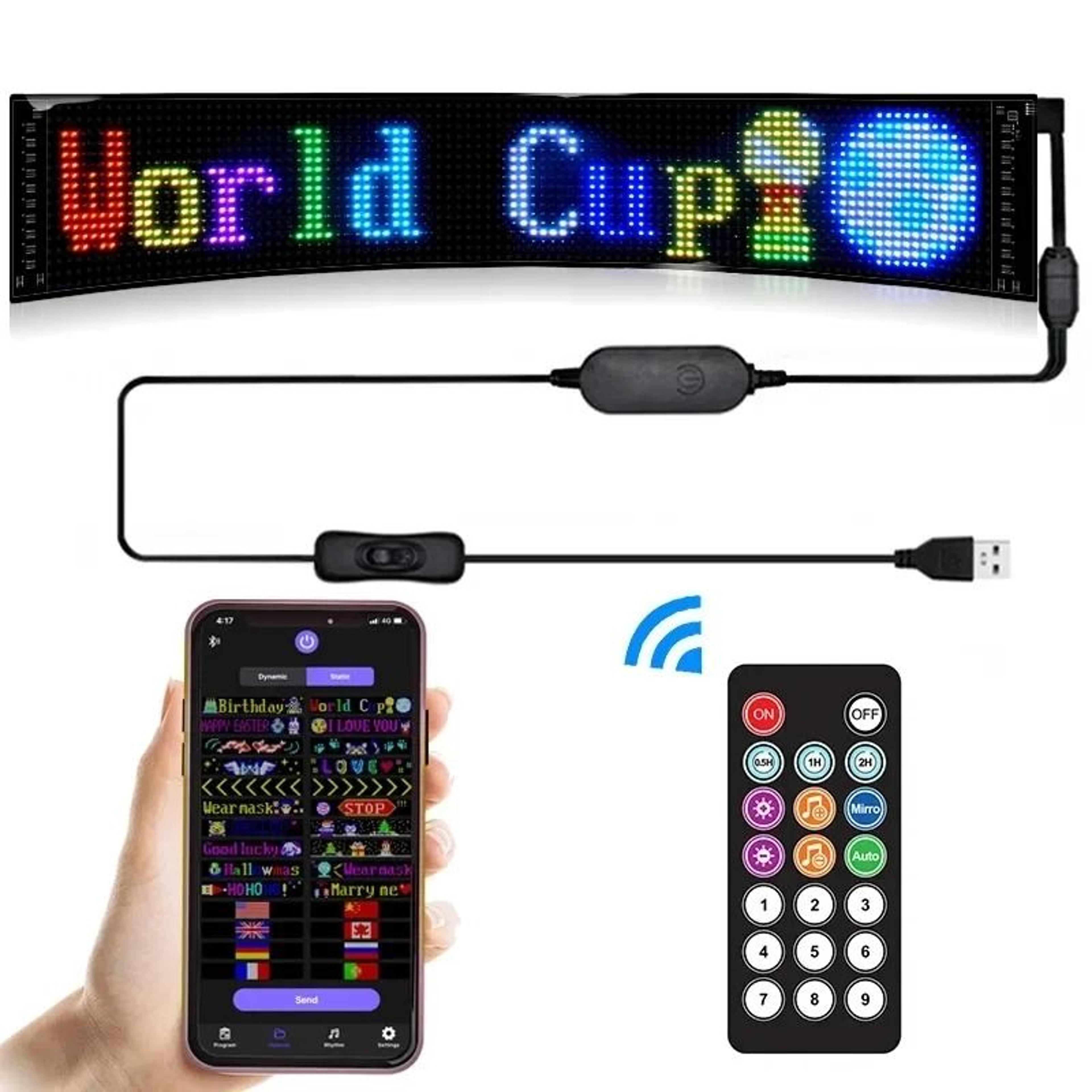 Flexible Smart LED Matrix Pixel Panel 2
