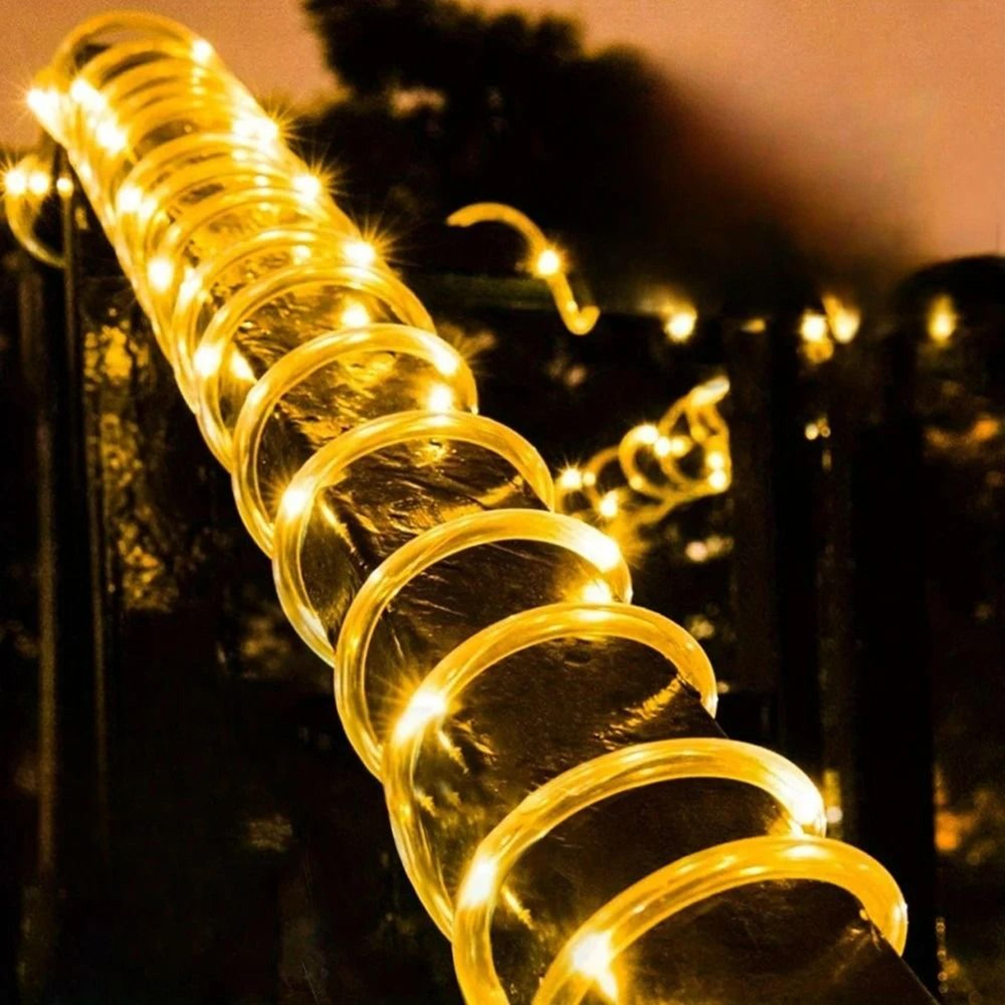 Elite Solar Powered Pipe Fairy String Lights 7