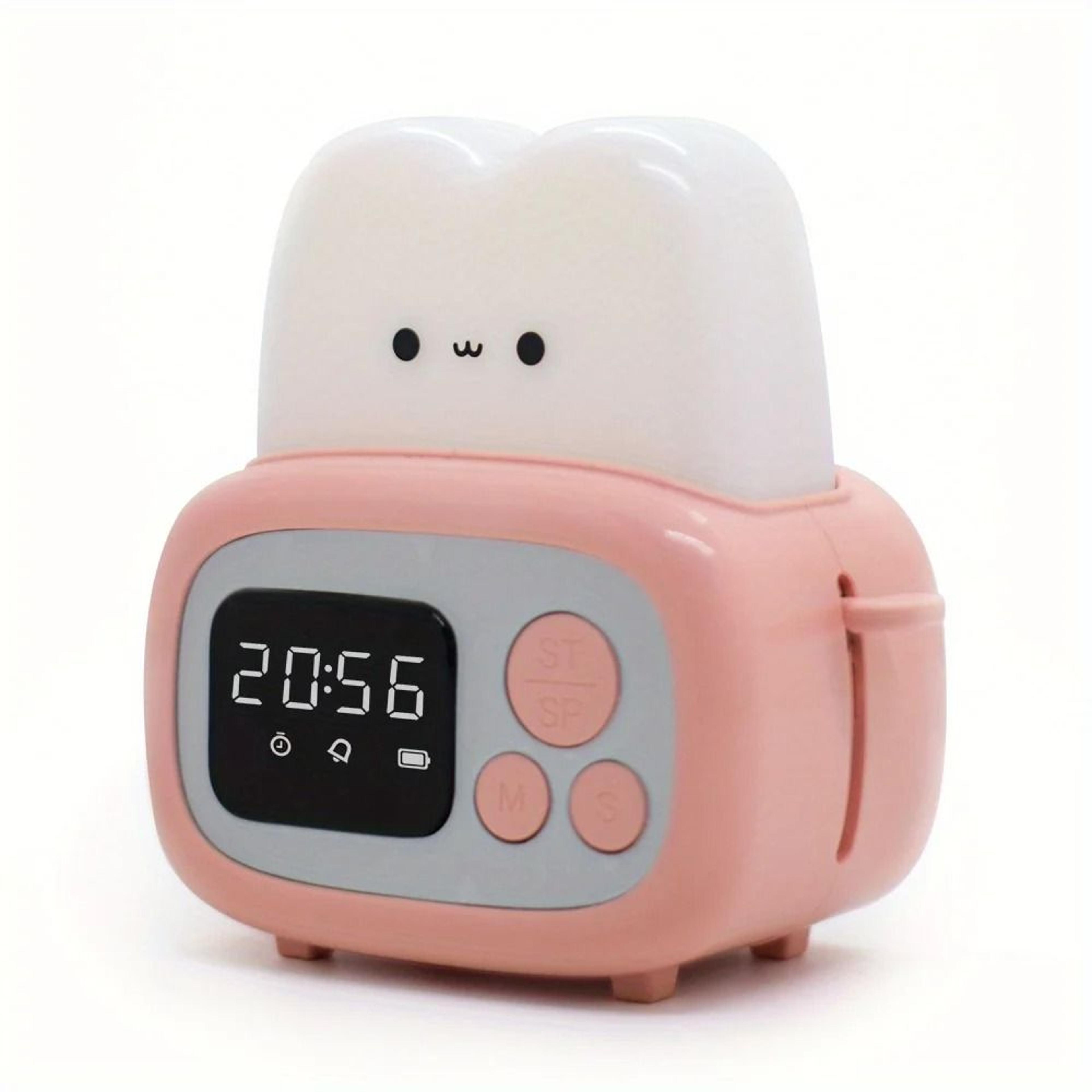Time Bread Maker Toaster Alarm Clock 5