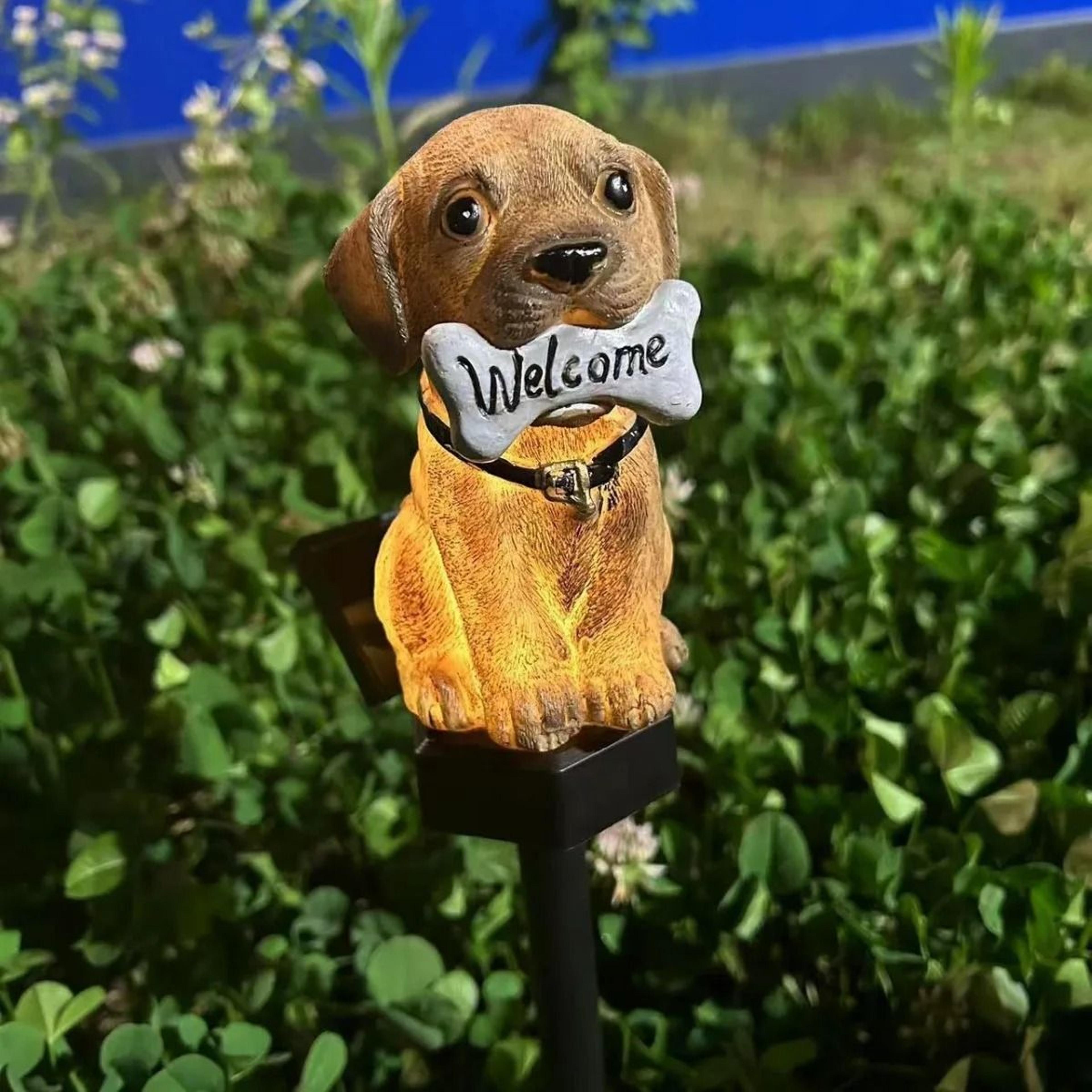 Loyal Sentry Solar Welcome Pup 4