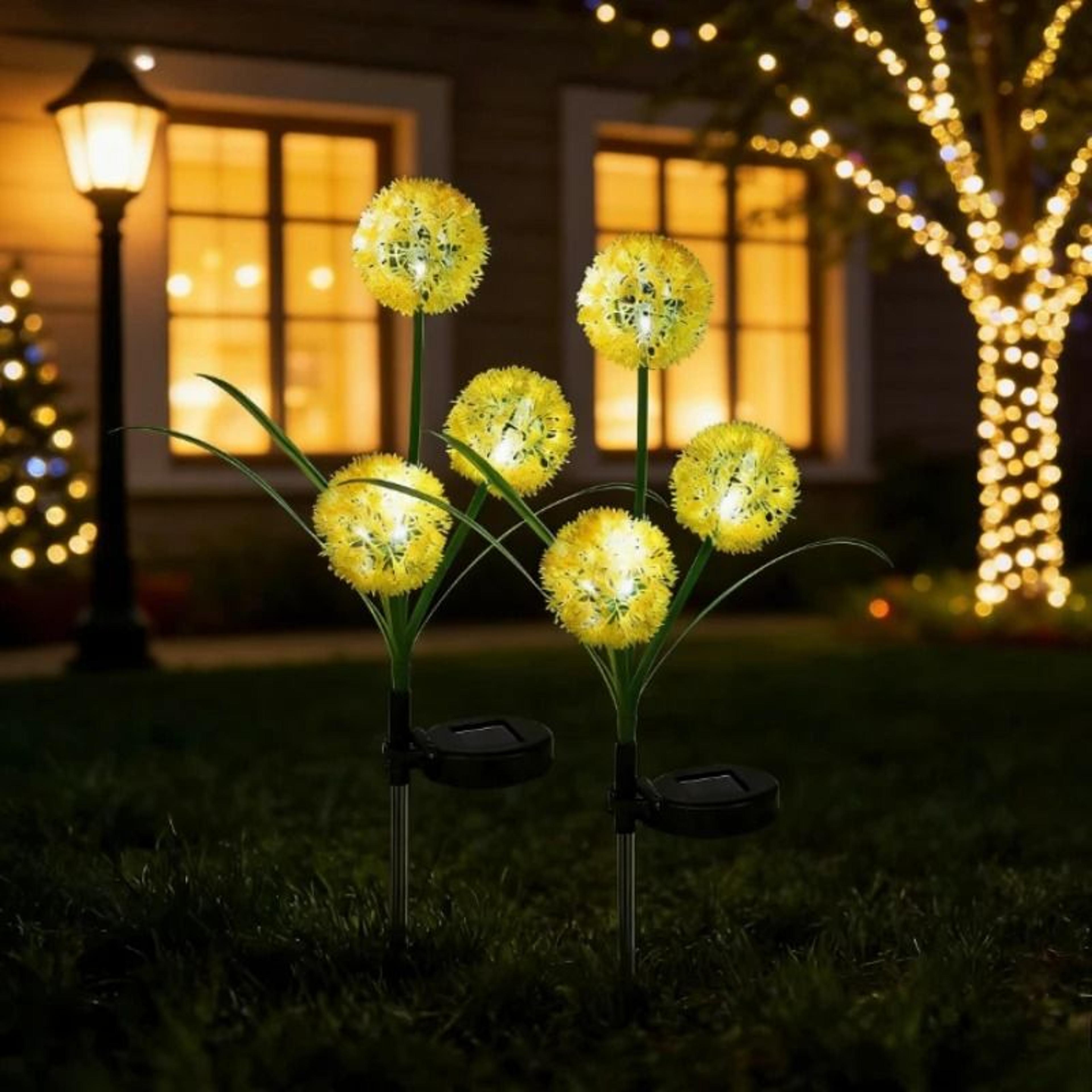 SpheroGlow TripleHead Solar Alliums 0