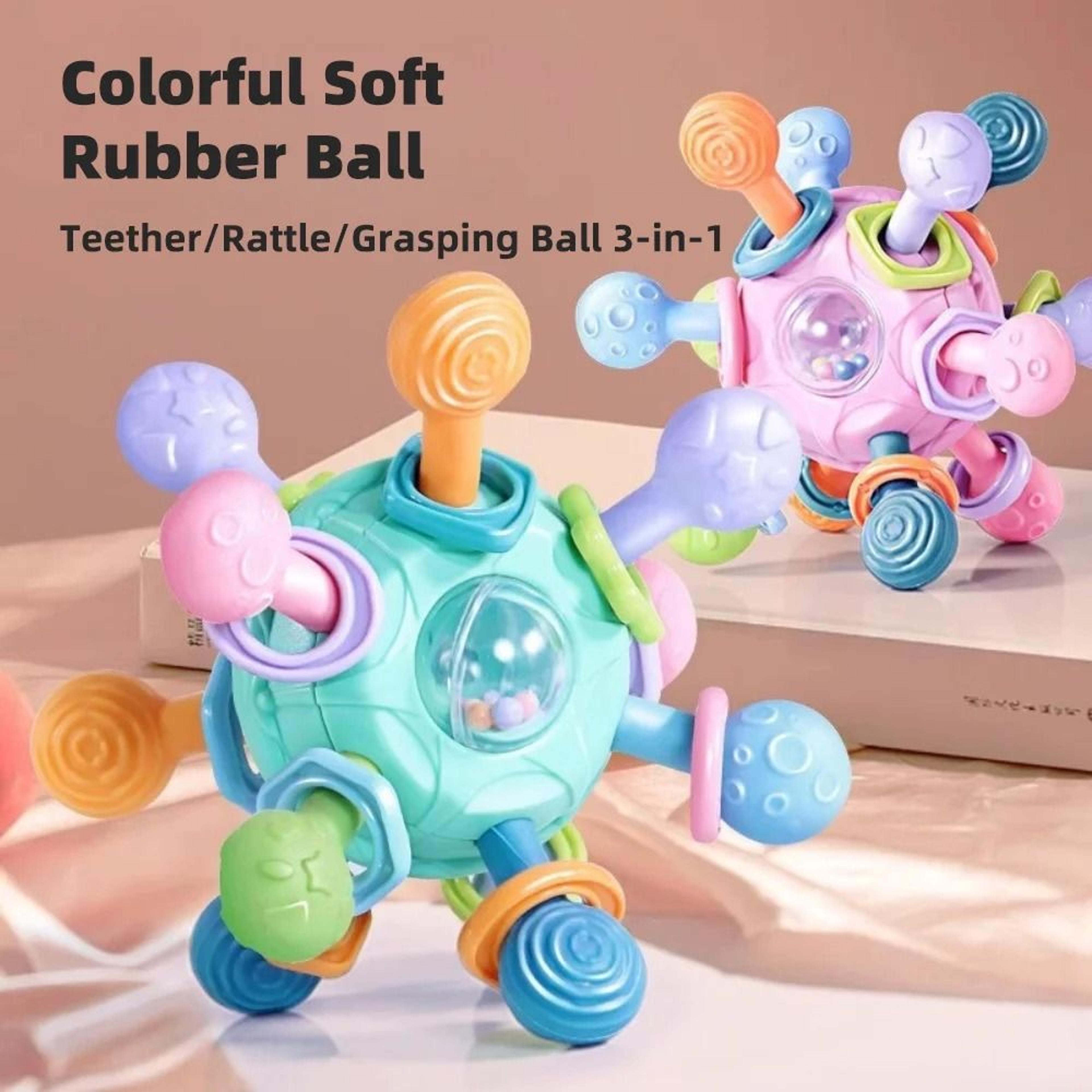 Manhattan Orbit Sensory Teether Ball 0