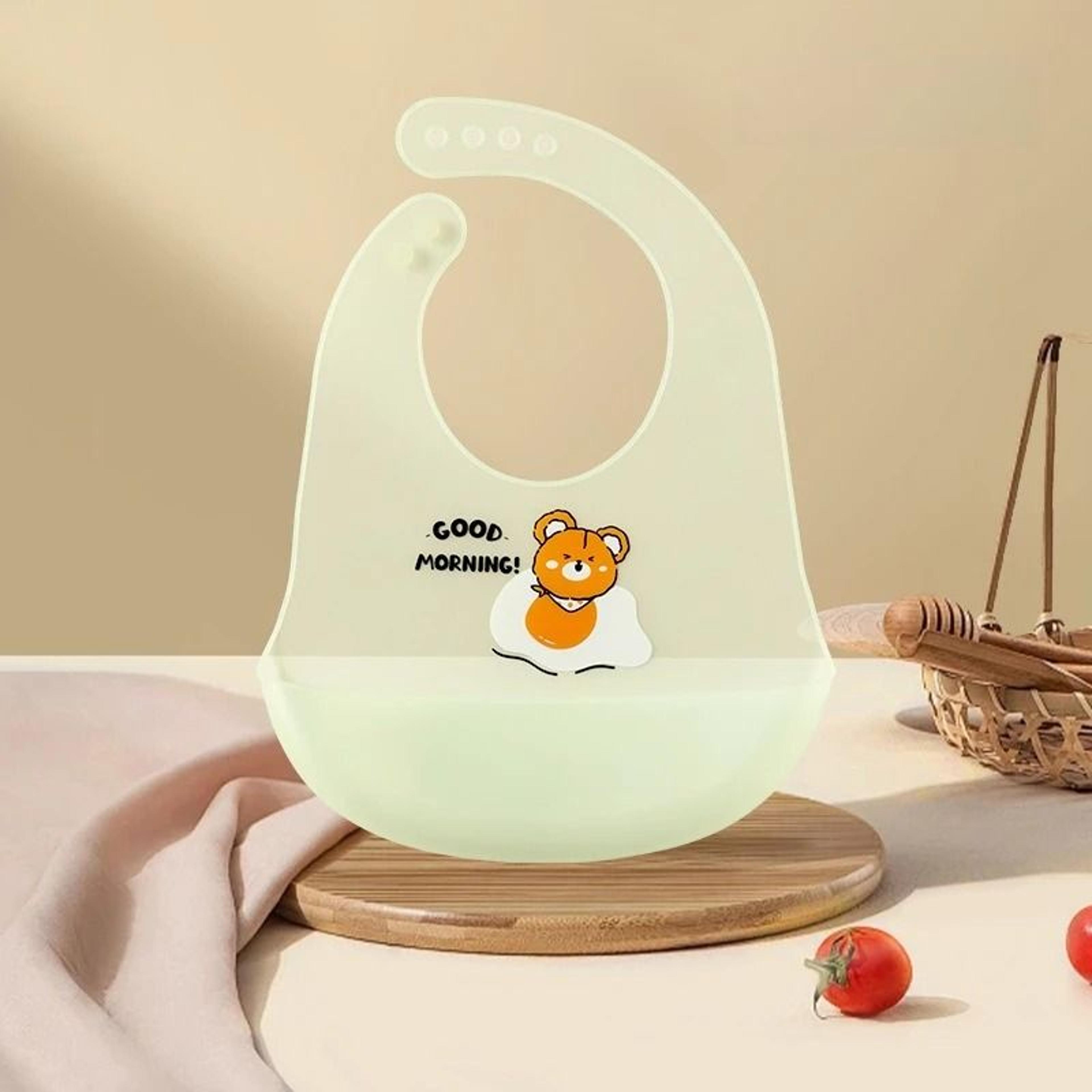 CrumbsAway Waterproof Silicone Bib 6
