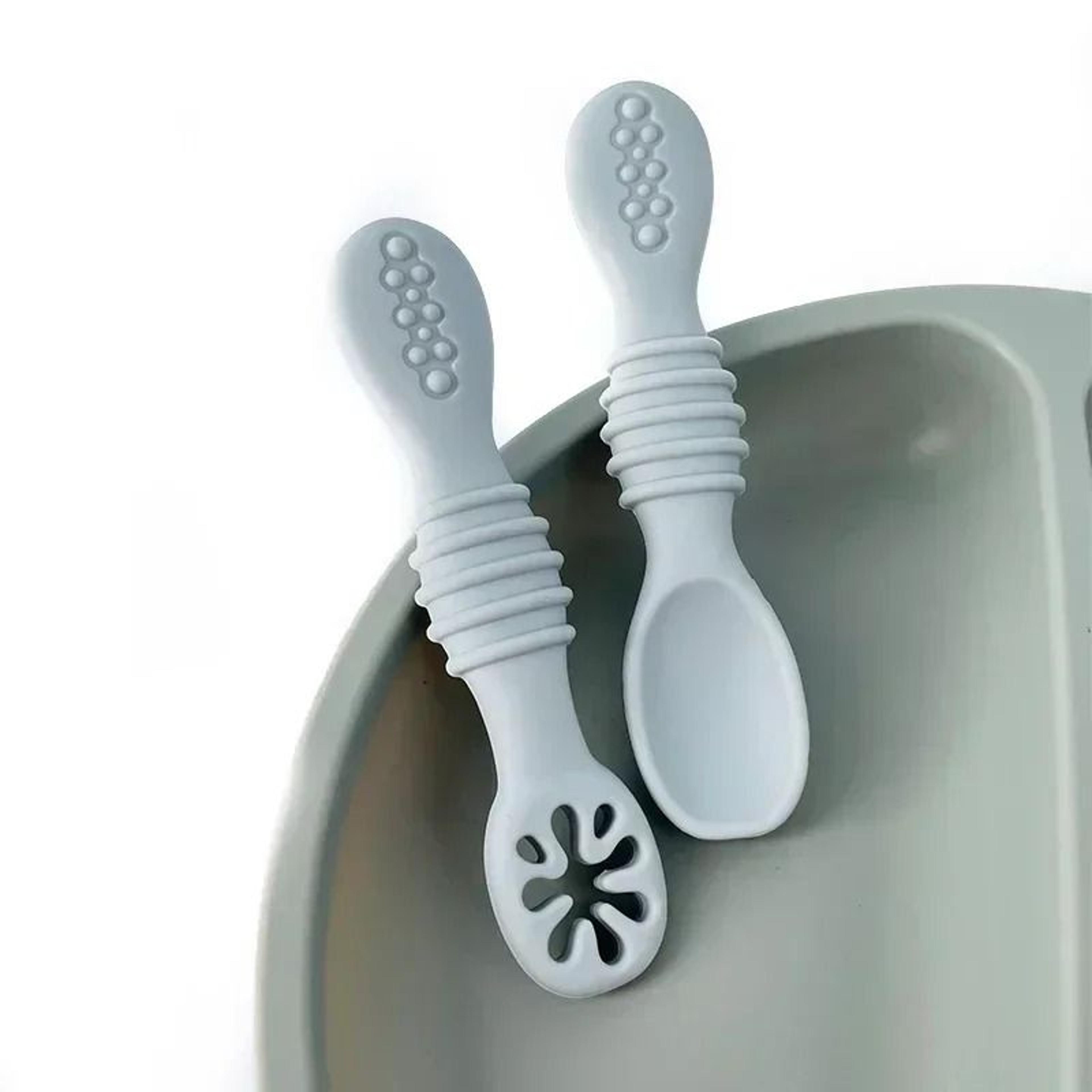 2pc baby learning spoon set