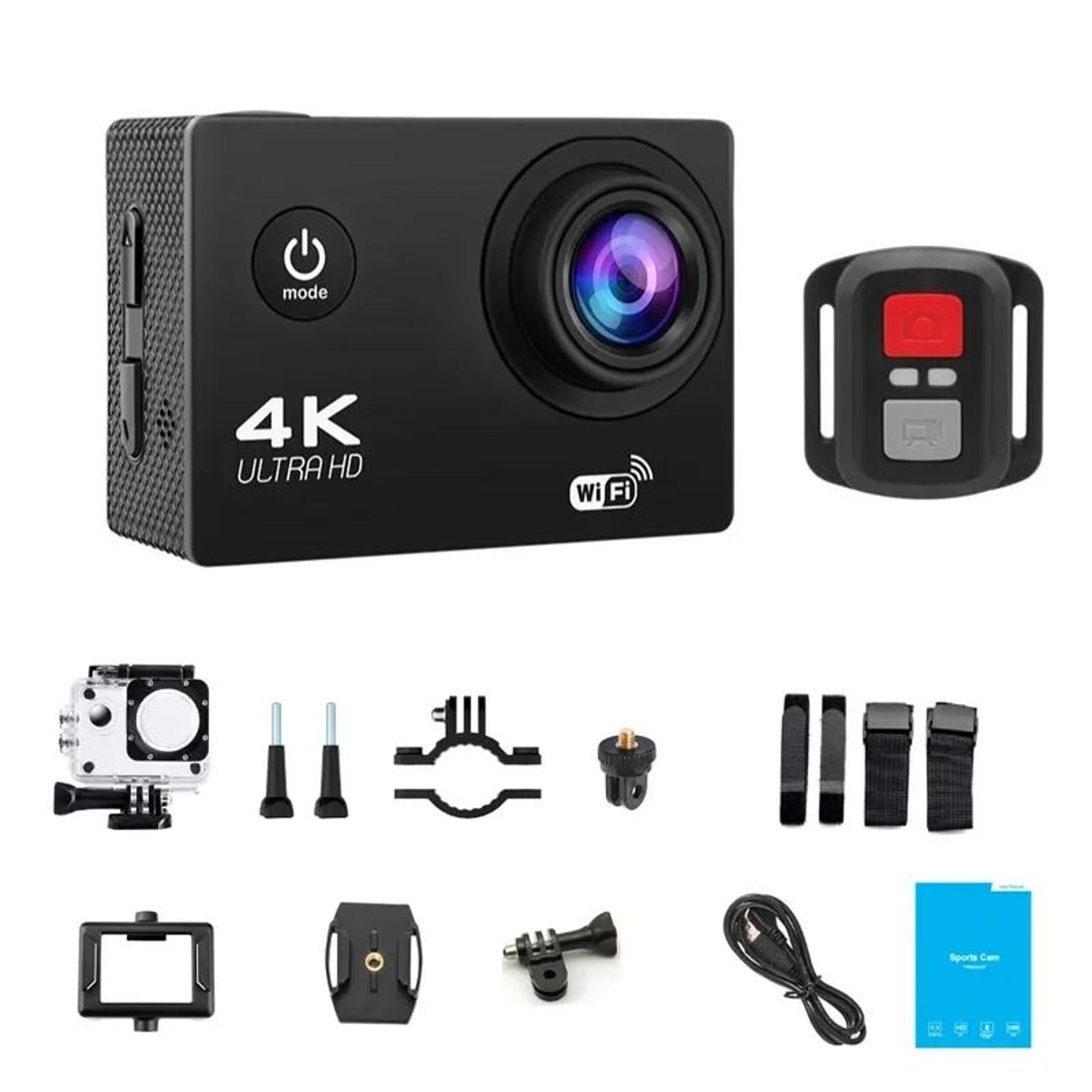 ultra-hd 4k waterproof sports action camera
