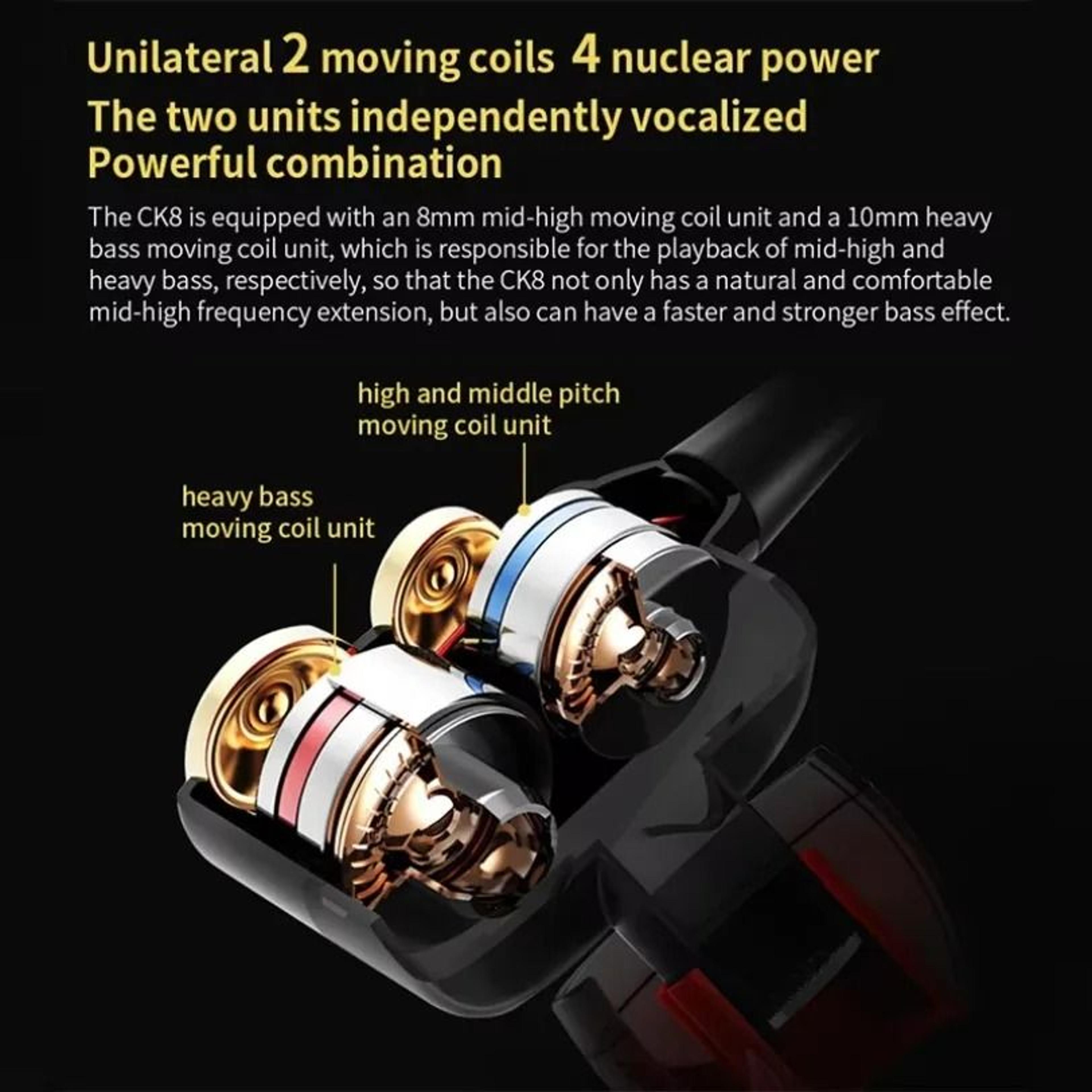 HiFi DualDriver Wired Sport Headphones 3