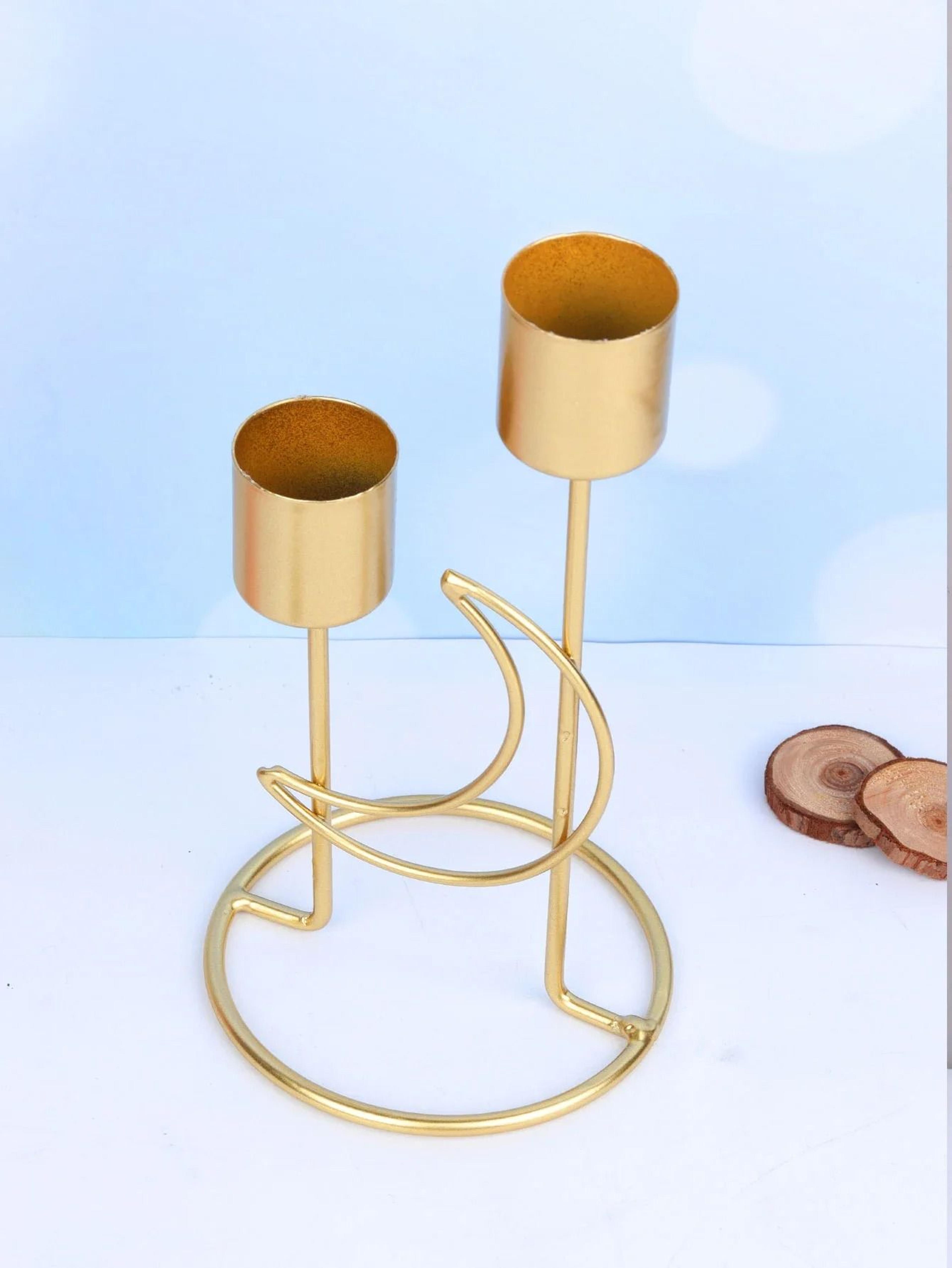 Modern Minimalist Iron Candlestick Stand 3