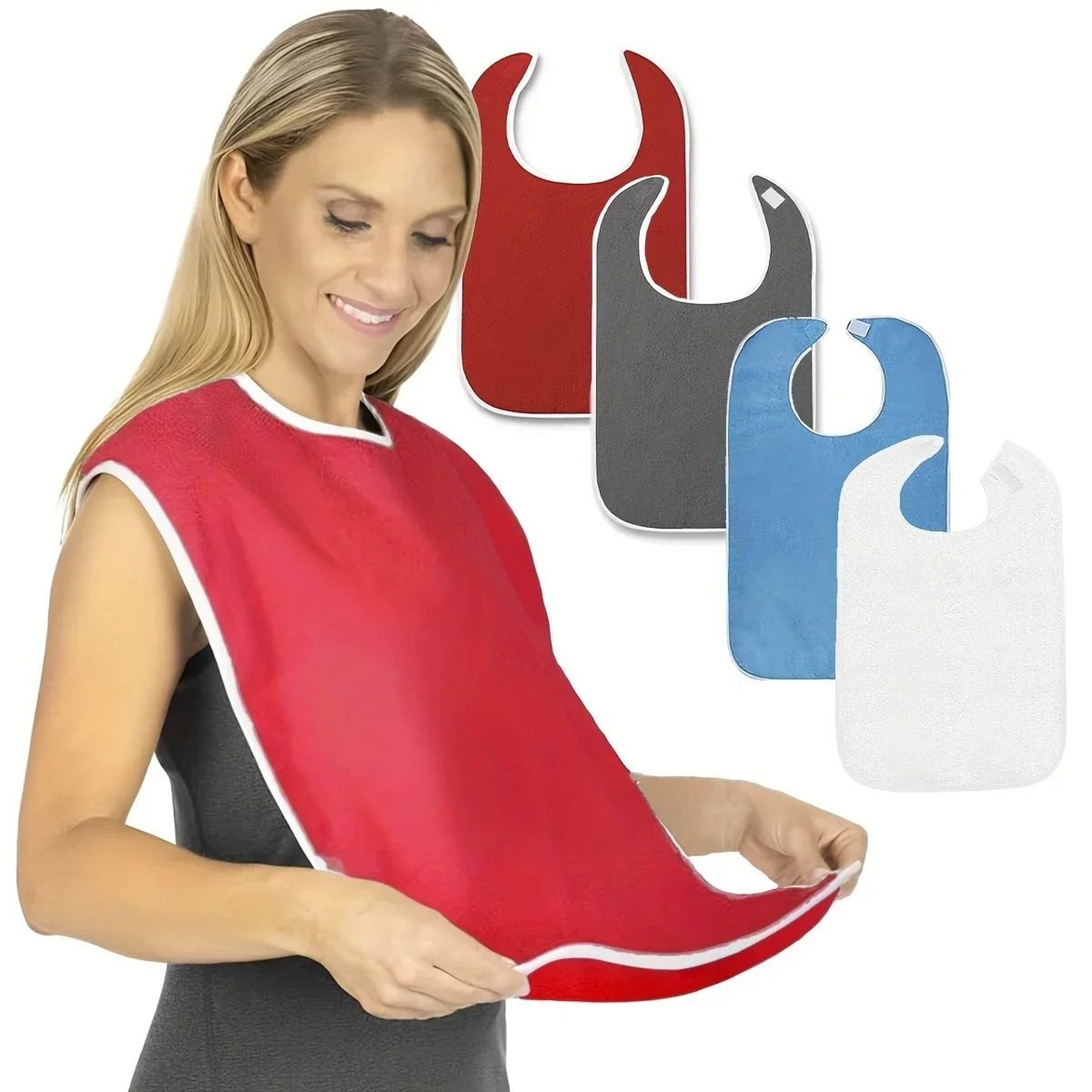 Waterproof Coated Terry Adult Bib  Apron 2