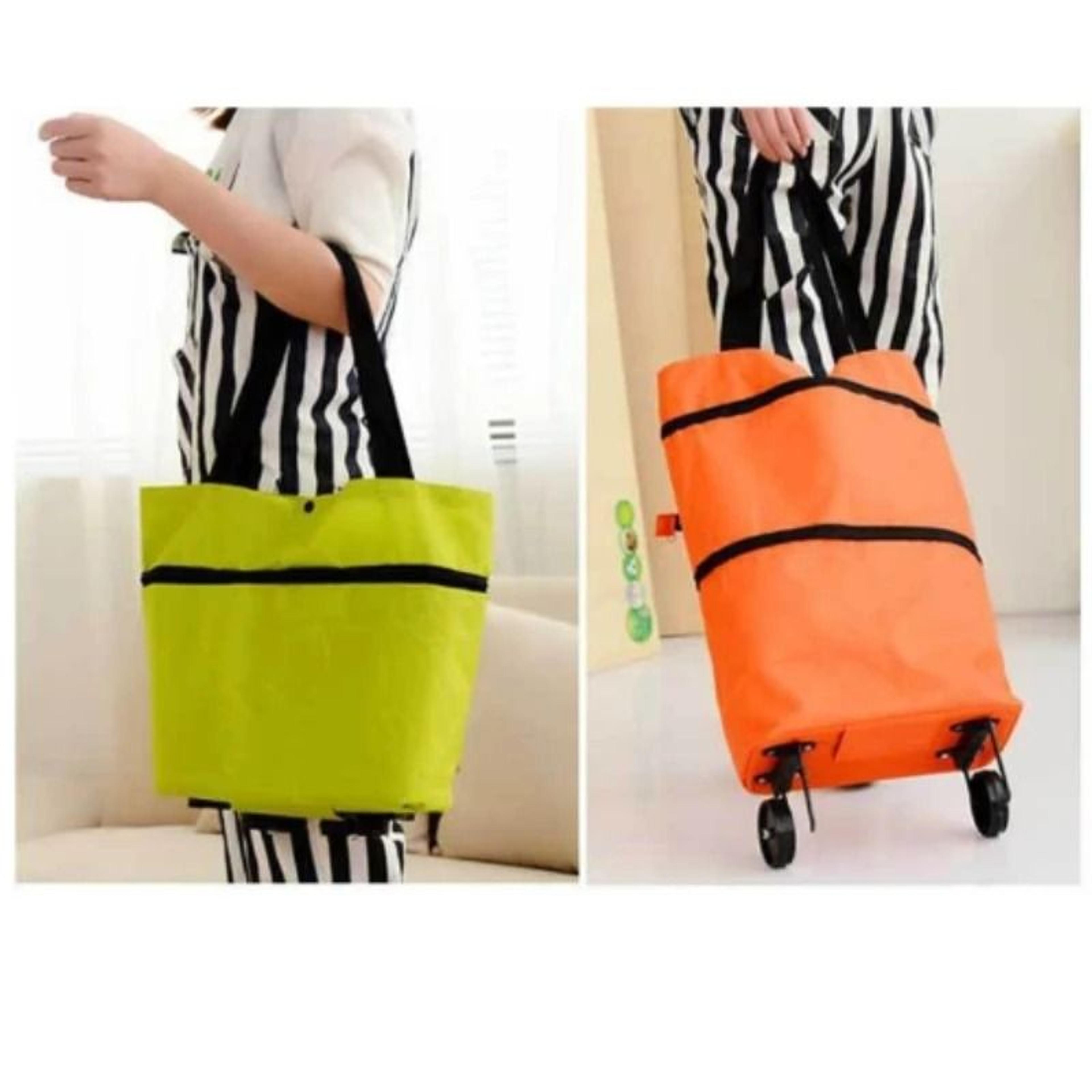 Portable  Foldable Utility Shopping Cart 4