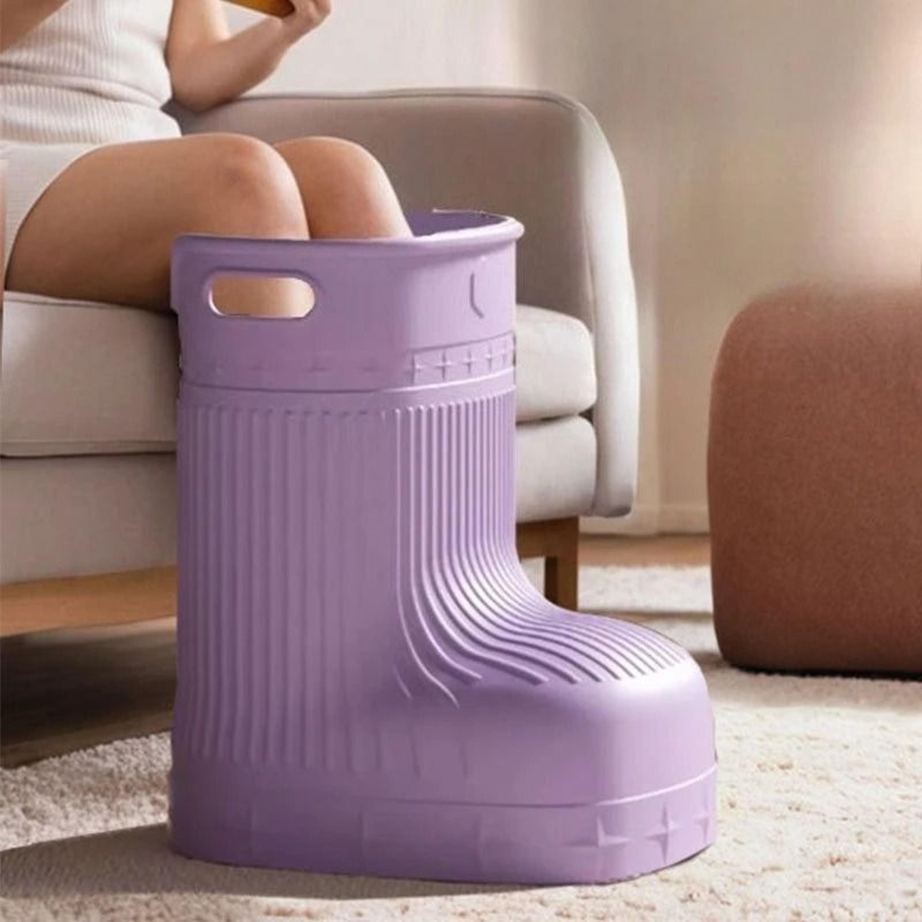 DeepTissue OvertheKnee Foot Soaking  Massage Bucket 1