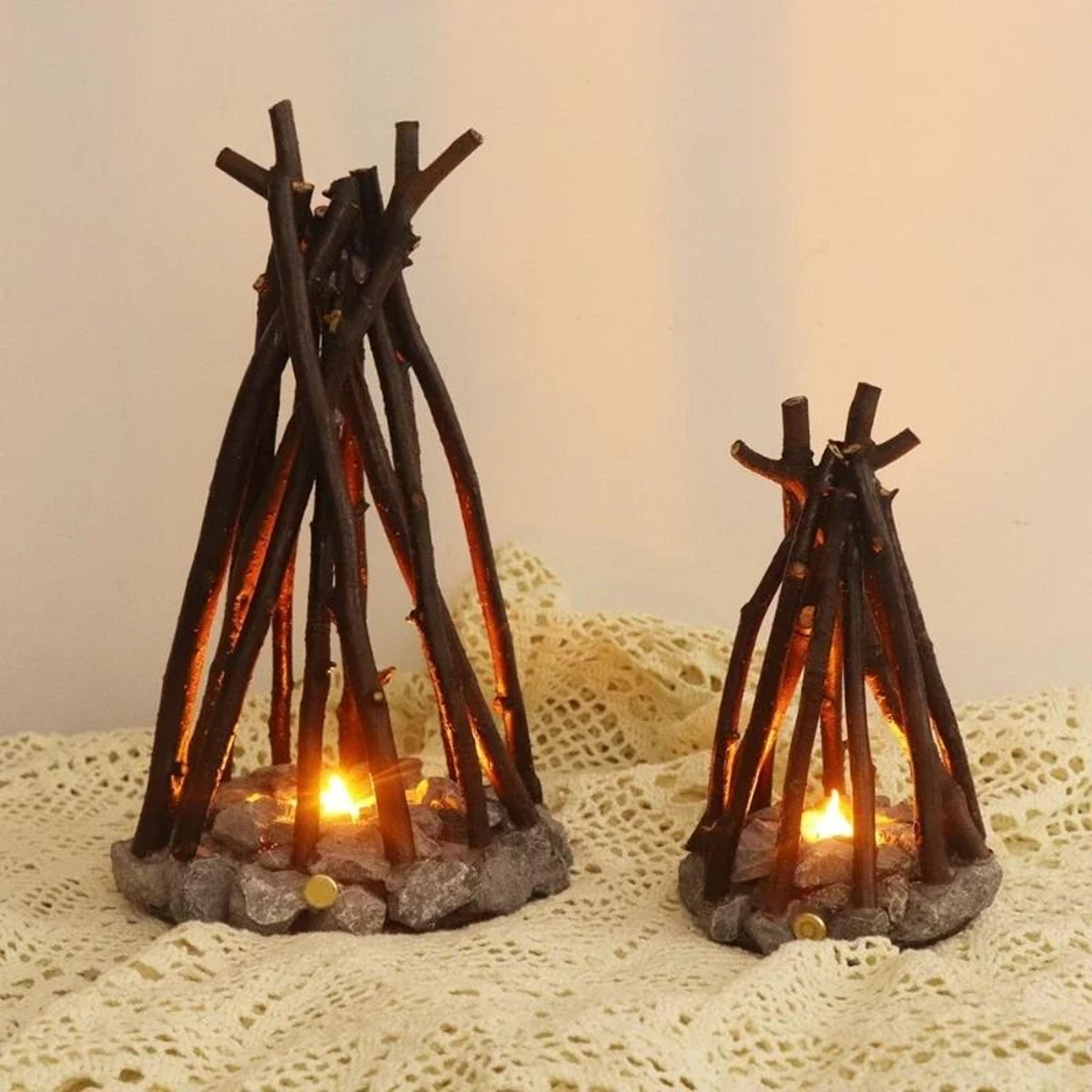 Retro Original Ecological Stone  Branch LED Ambient Light 3