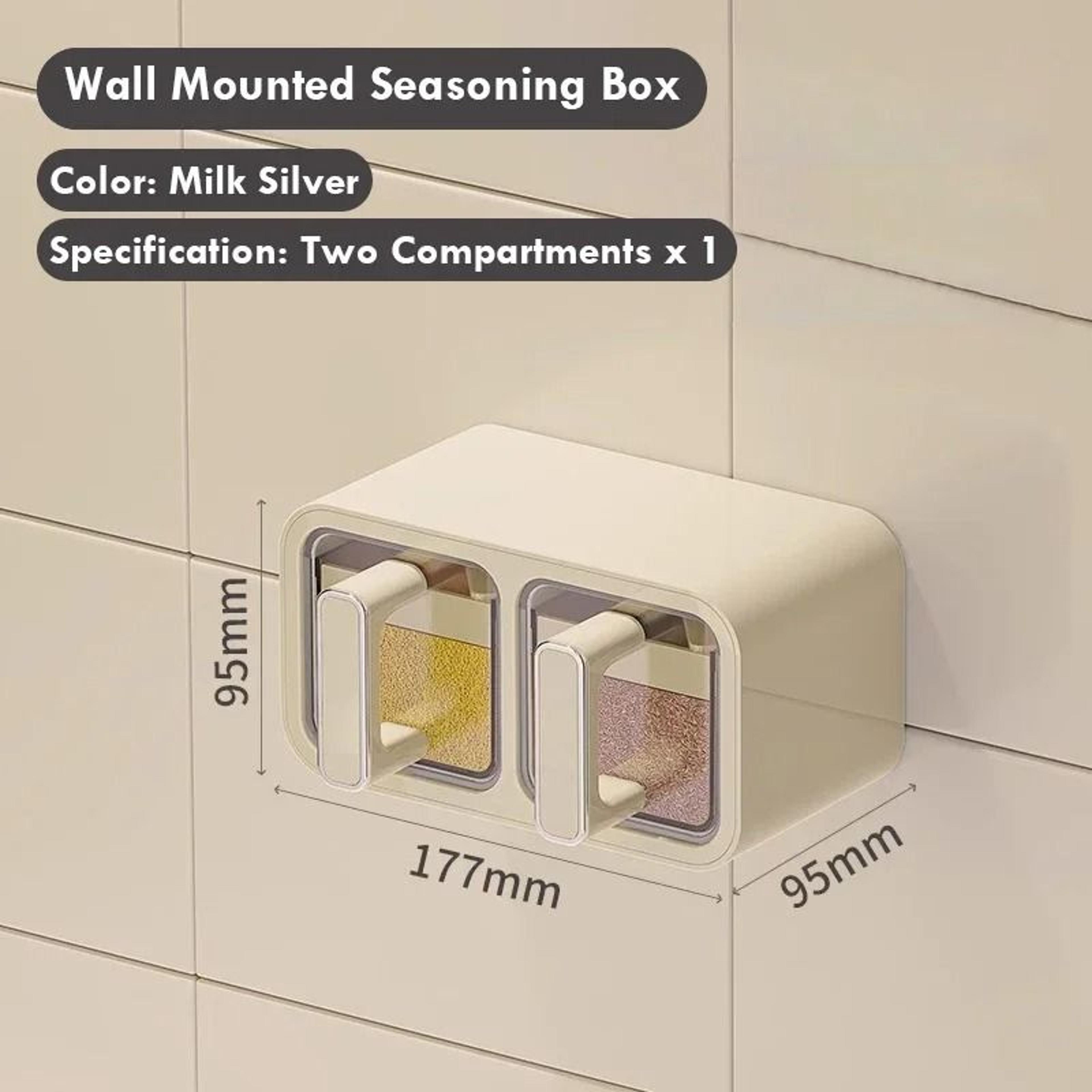 WallMounted MoistureProof Seasoning Storage System 7