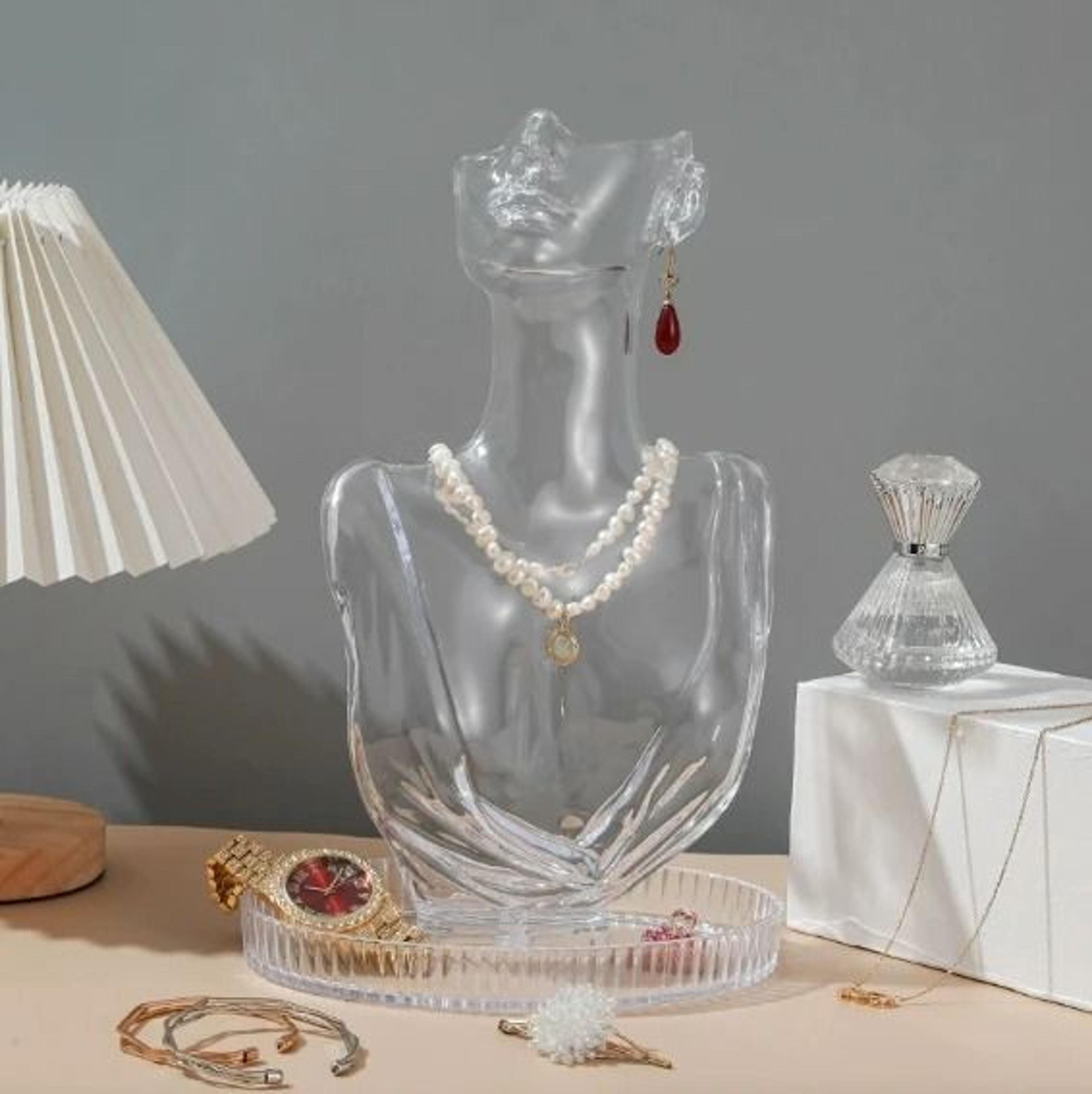 Portrait Portrait Neck Necklace Display Mannequin 4