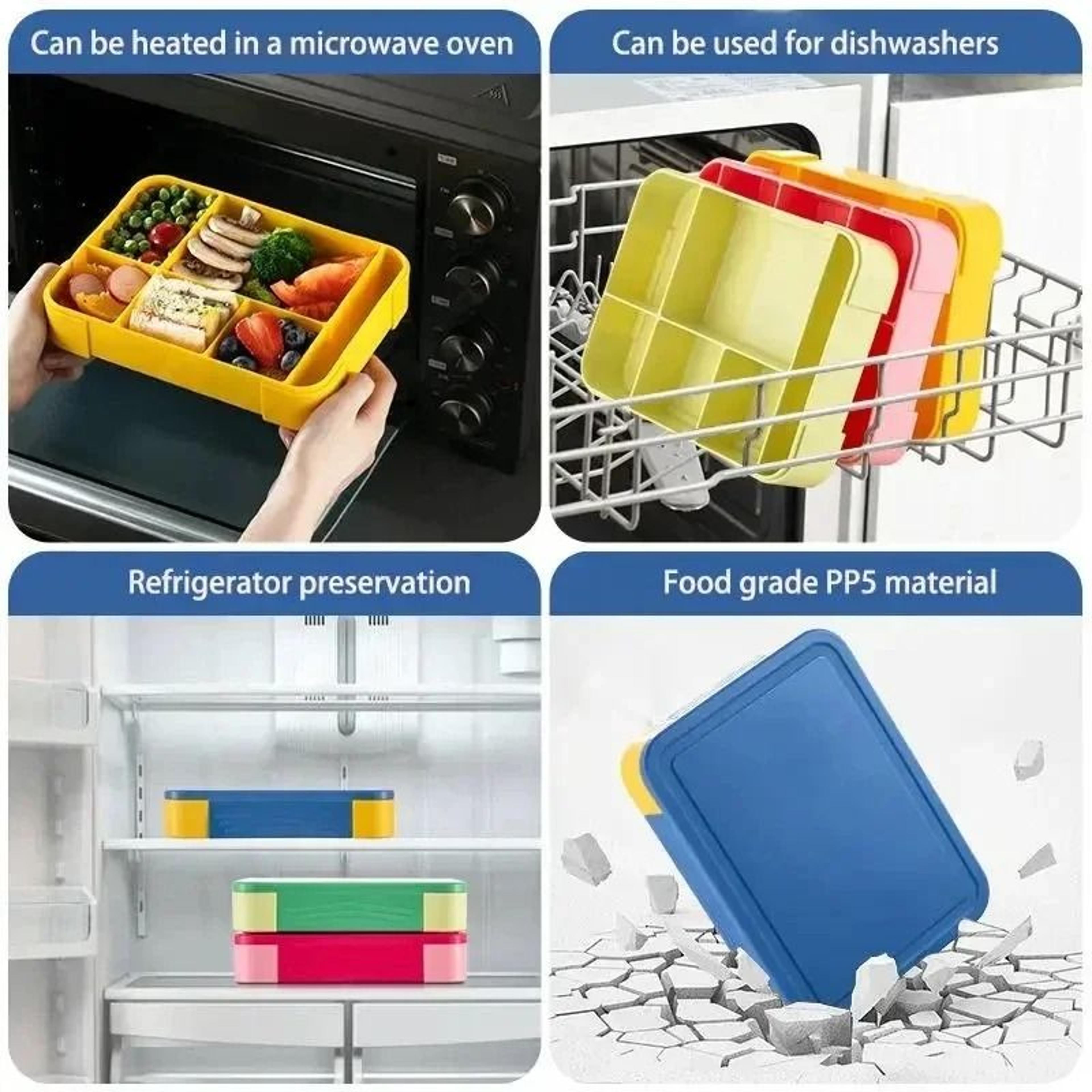 1330ml MultiCompartment Sealed Bento Box 4