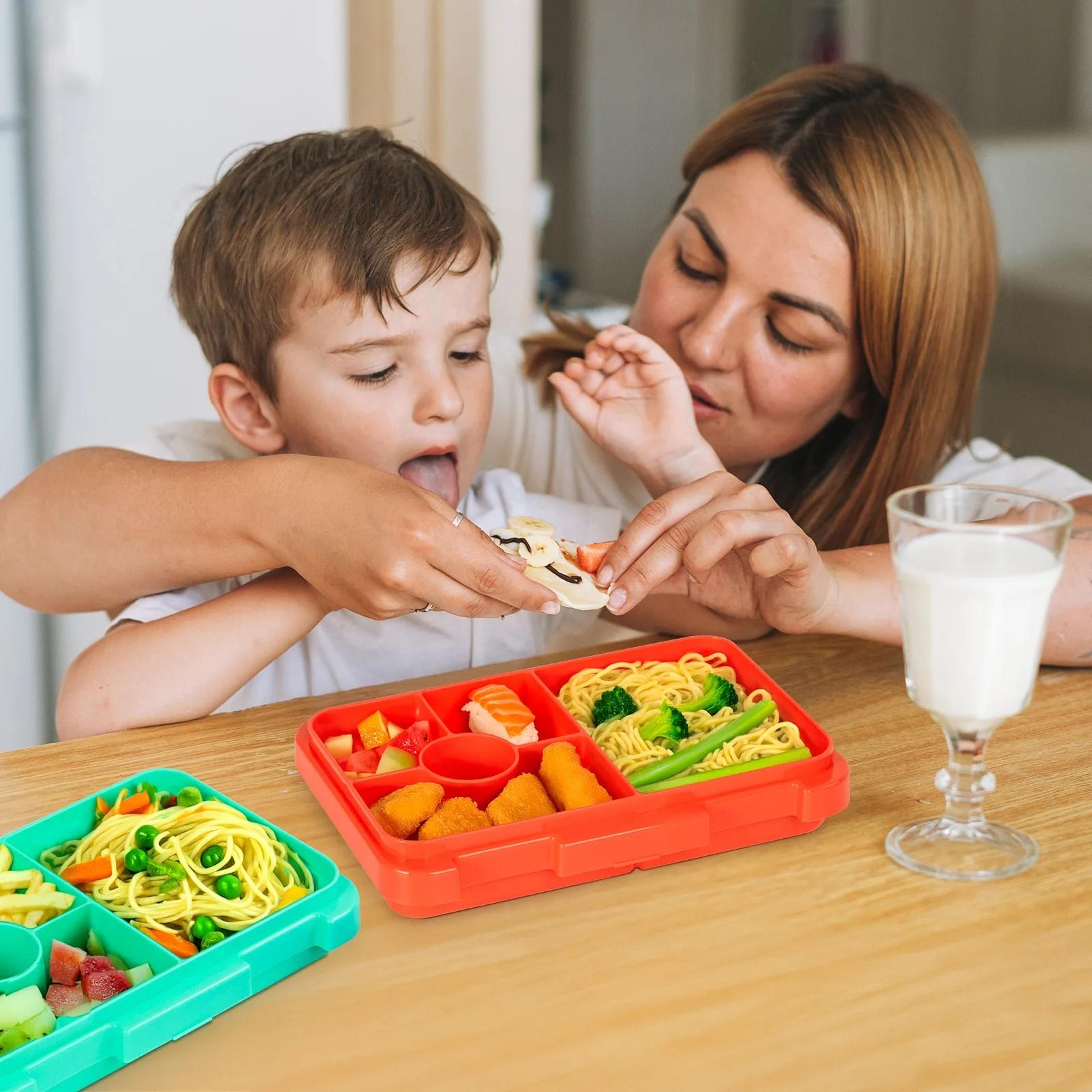 HighCapacity Cartoon Bento  Microwaveable Lunch Box 2