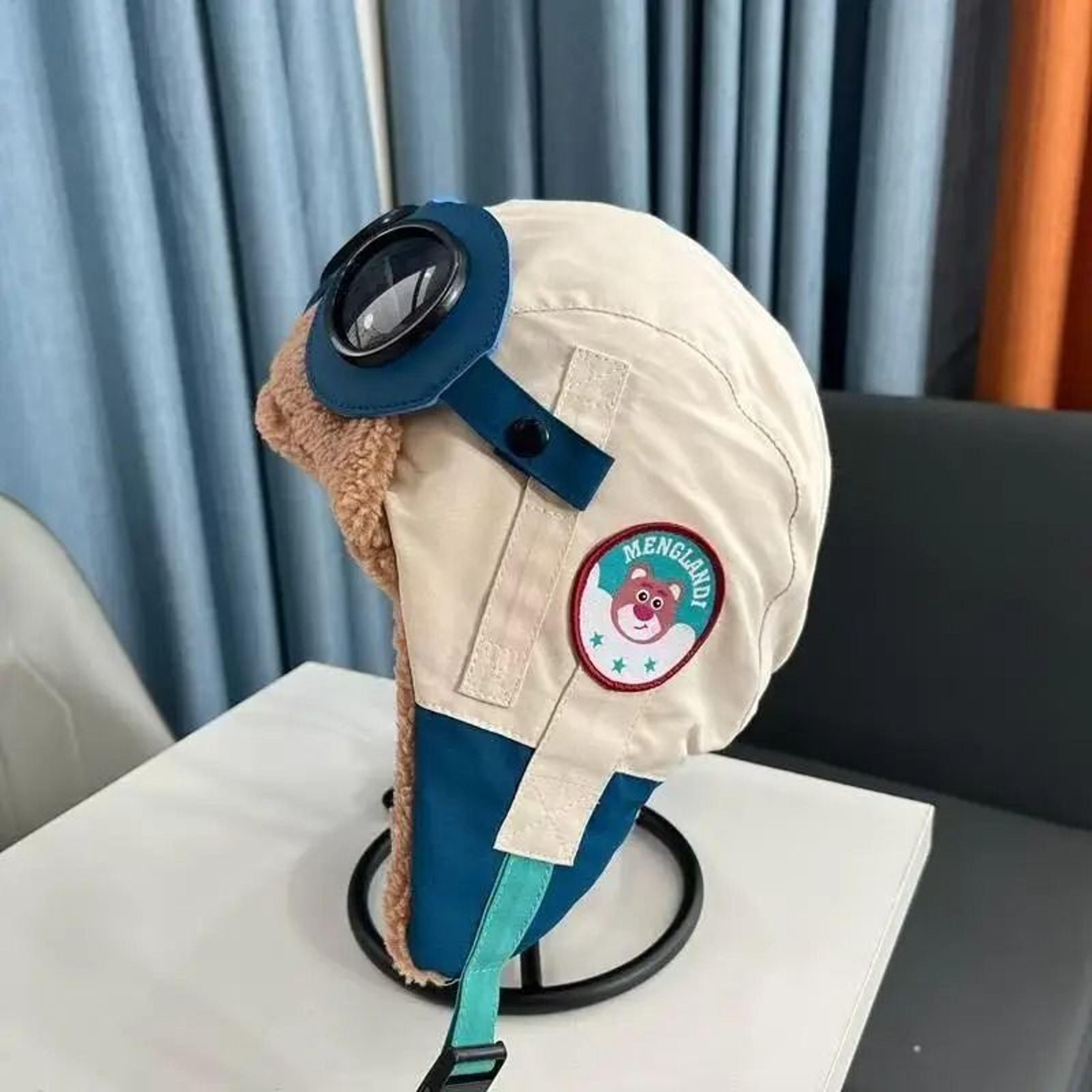 Thermal Pilot Aviator Hat  Winter Windproof Lei Feng Cap 8