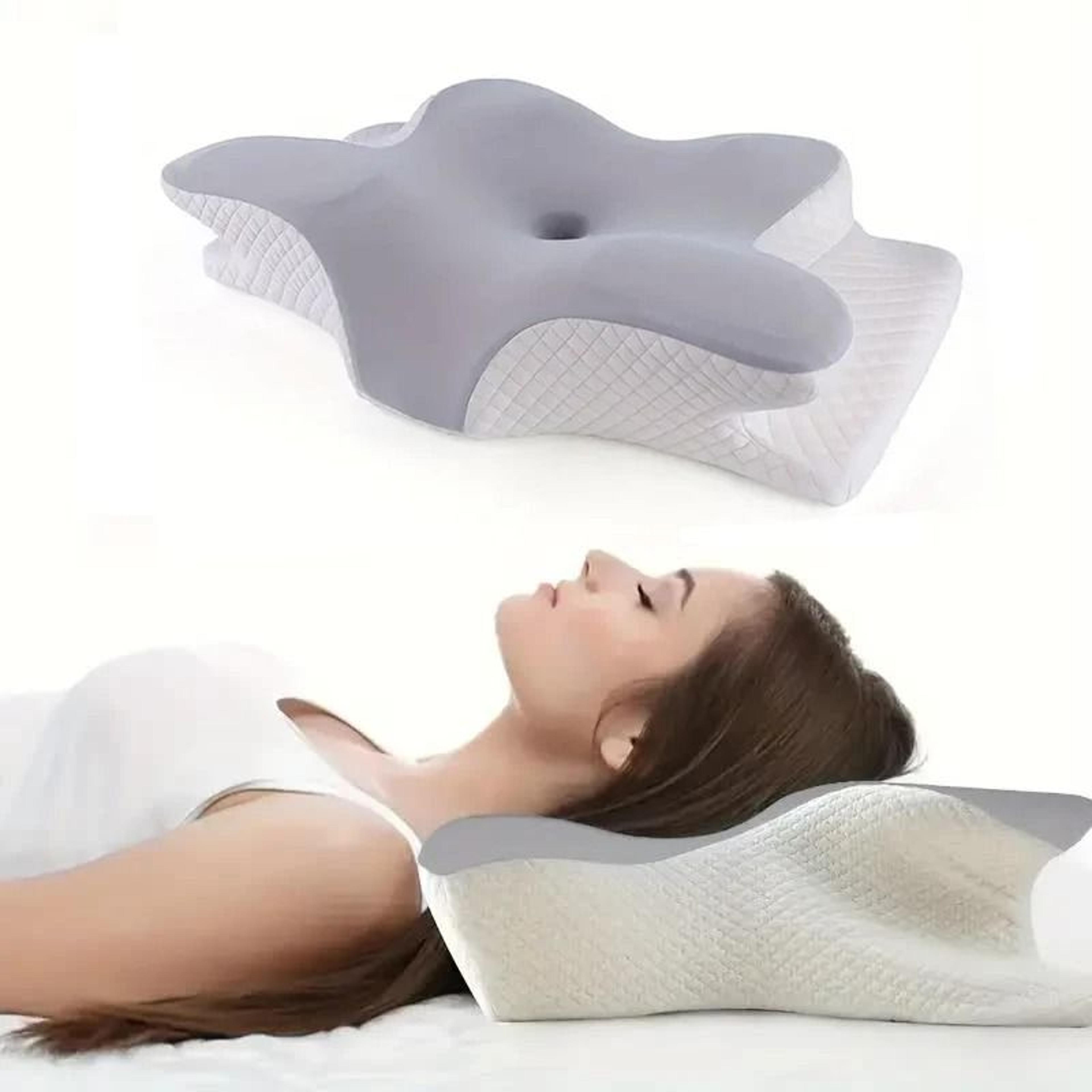 ButterflyShaped Orthopedic Memory Foam Cervical Pillow 7