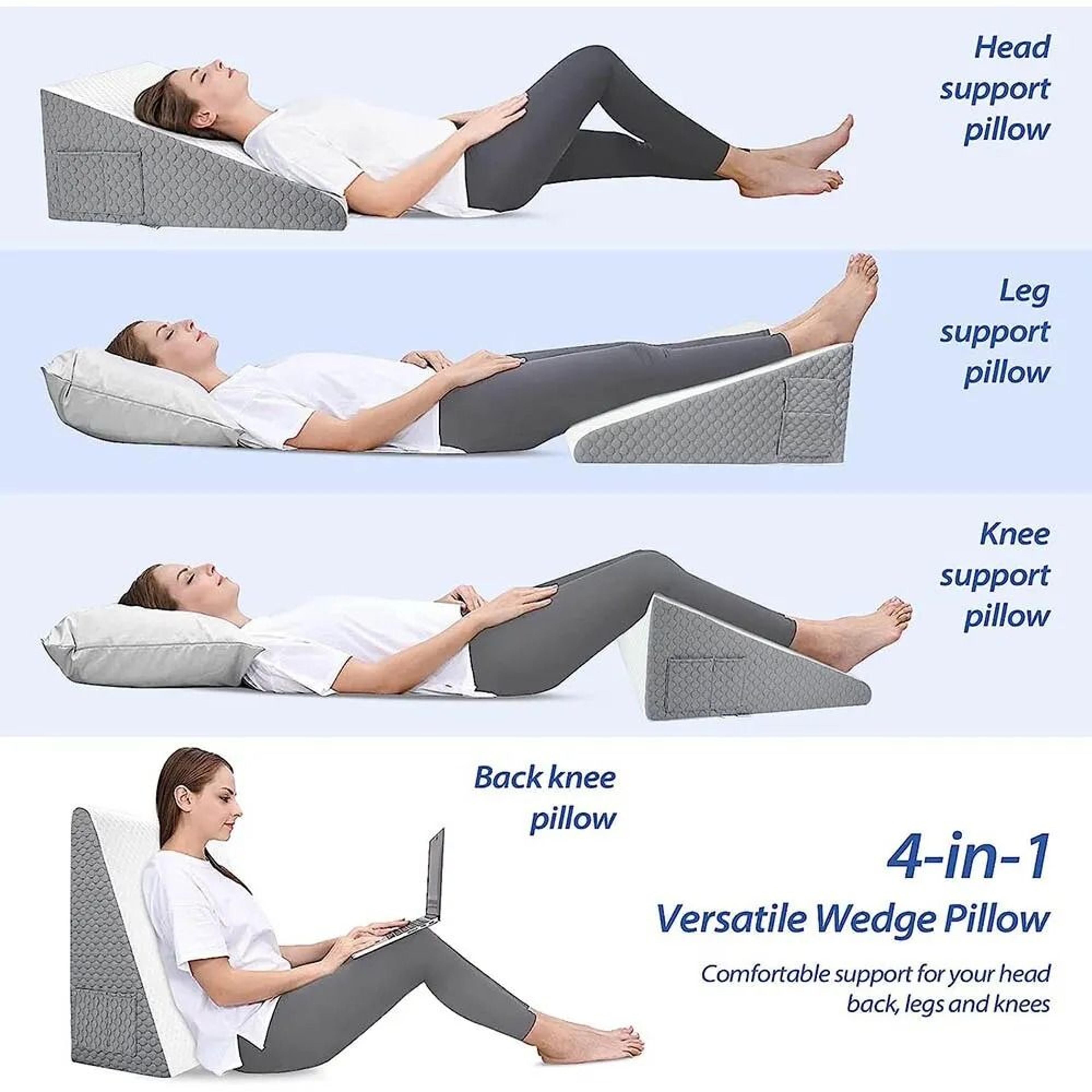 Air Layer Foam Wedge  HighElevation Recovery Pillow 3