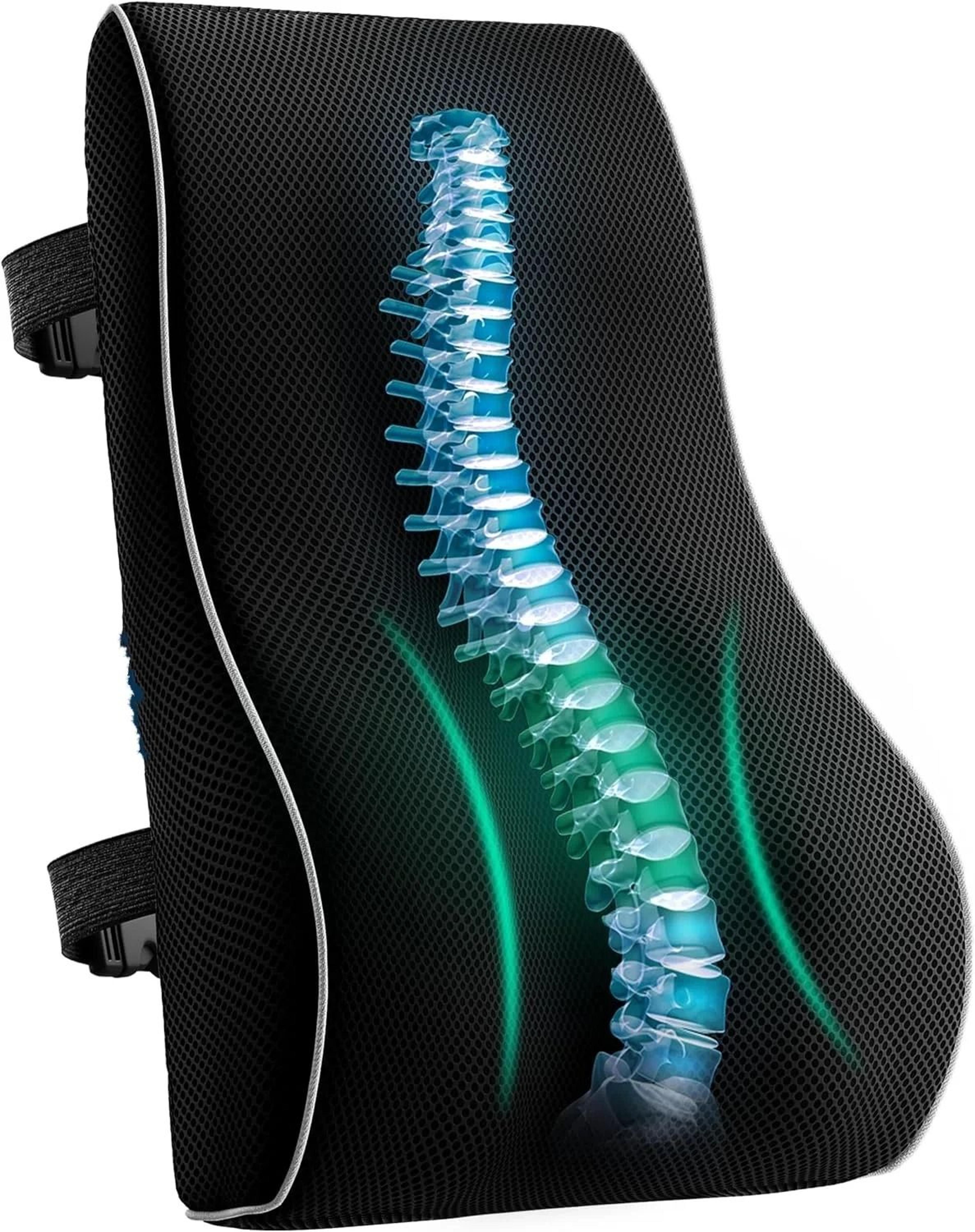 HighDefinition Memory Foam Lumbar Support Cushion 0