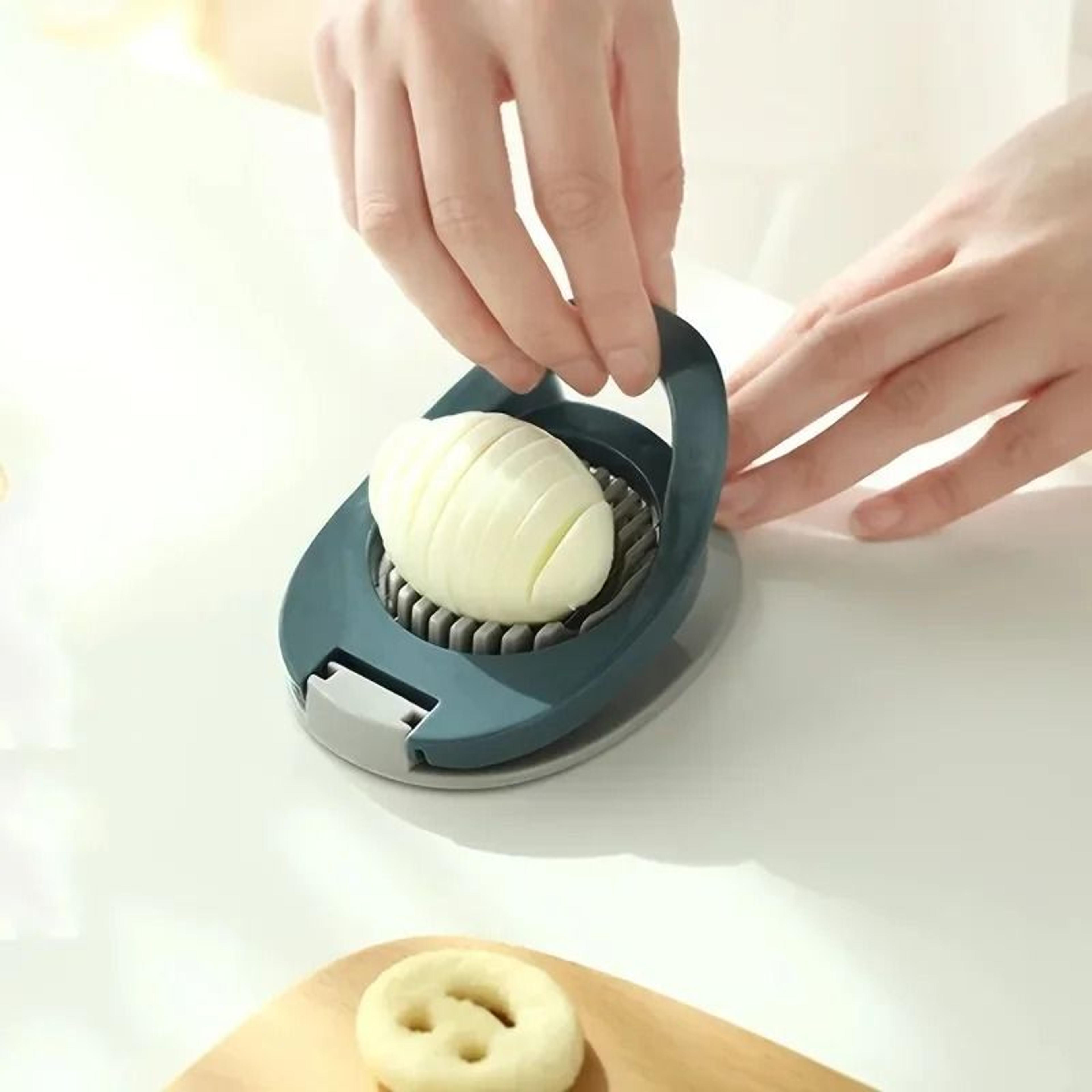 heavy-duty stainless steel wire egg & fruit slicer