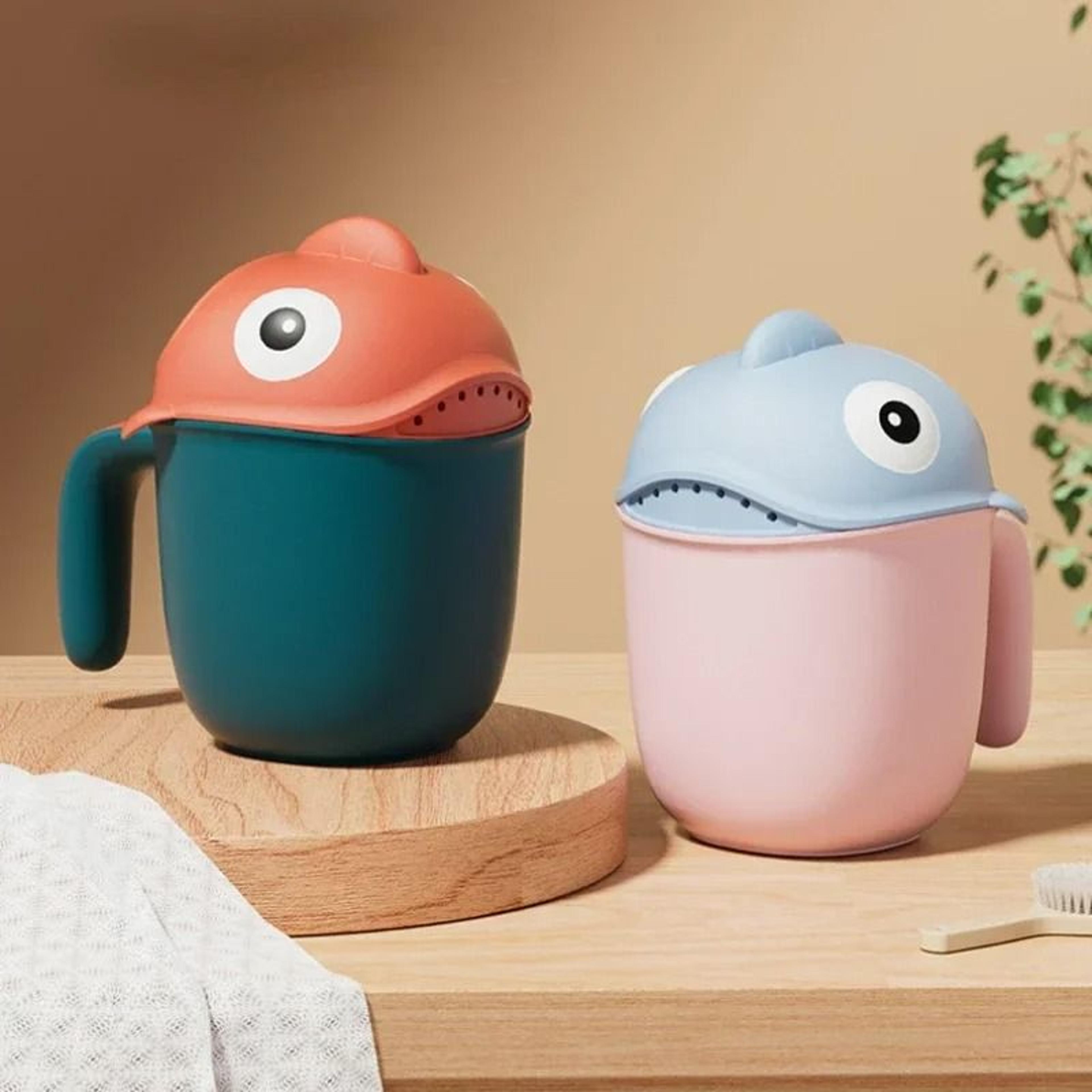 Pediatric SplashProof Cartoon Shampoo  Bath Rinse Cup 8
